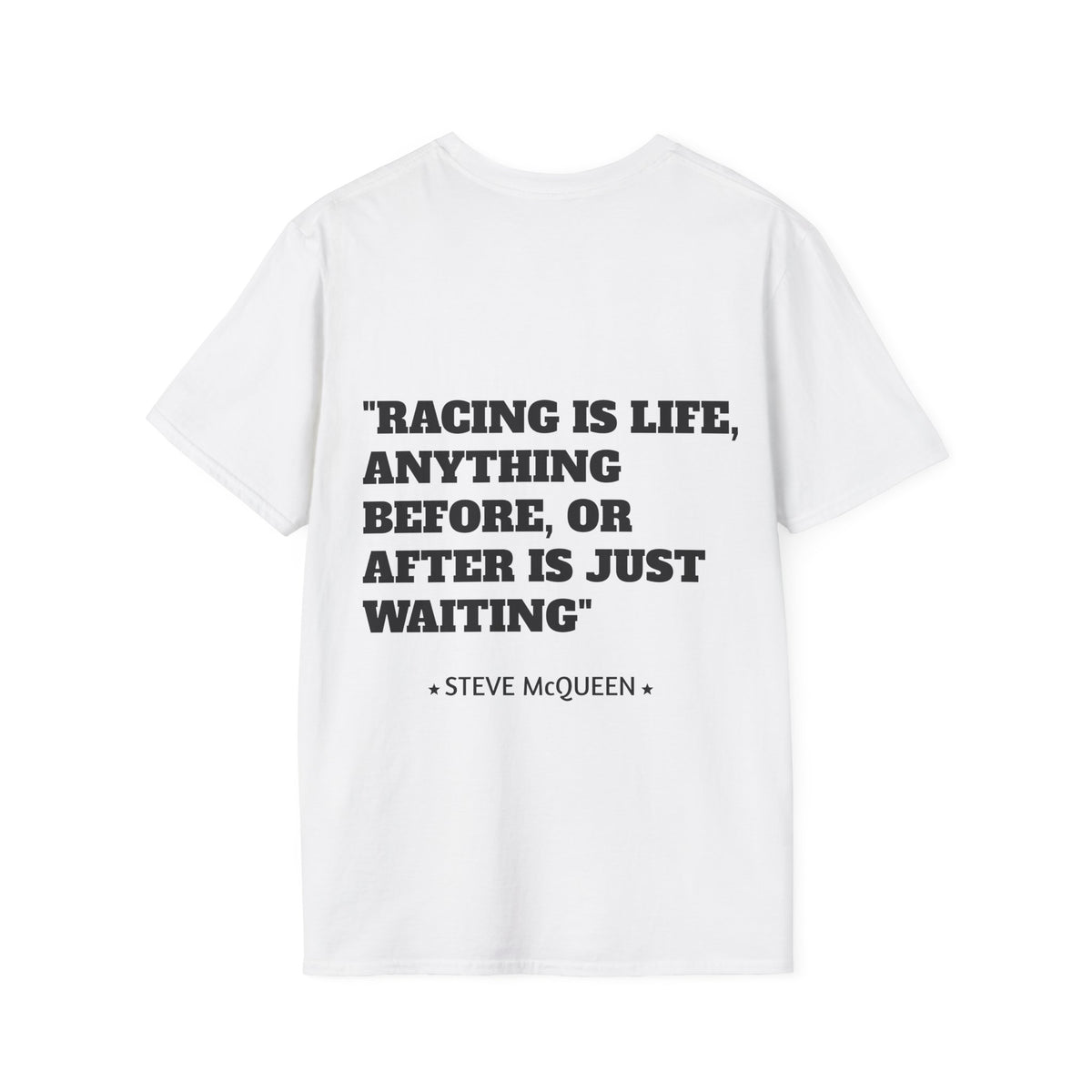 T-shirt Steve McQueen Mojo Moto MX Legends – T-shirt de sport automobile