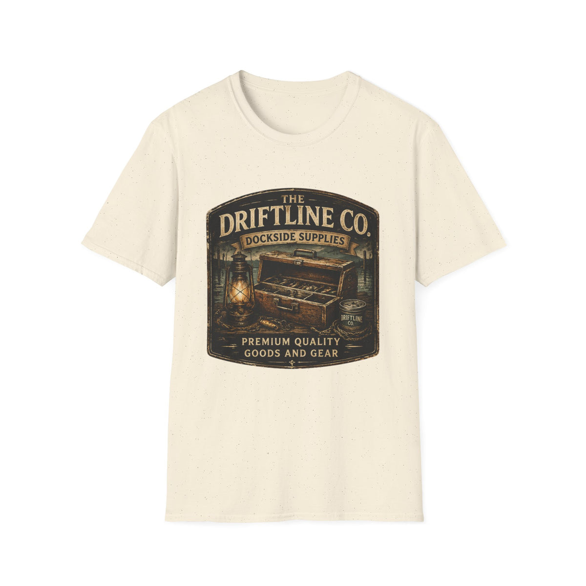 The Driftline Company – Dockside Supplies Indigo Blue T-Shirt