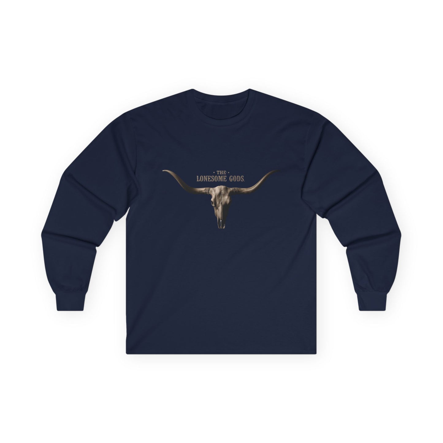 The Lonesome Gods - Skull Logo Long Sleeved T-shirt