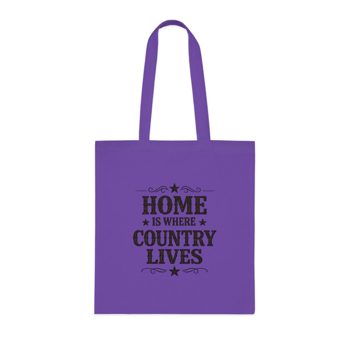 Home Is Where Country Lives Tote Bag – Country Shopper Bag