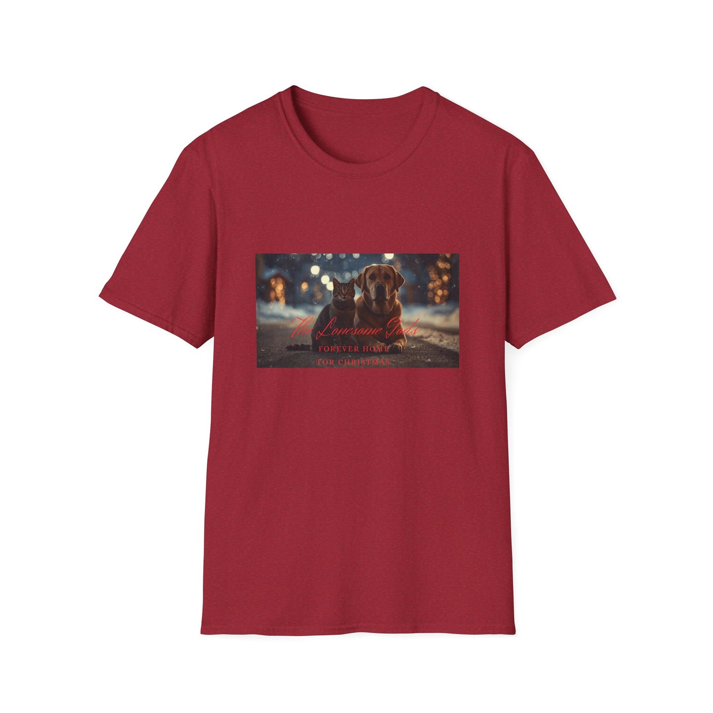The Lonesome Gods - Forever Home for Christmas T-Shirt