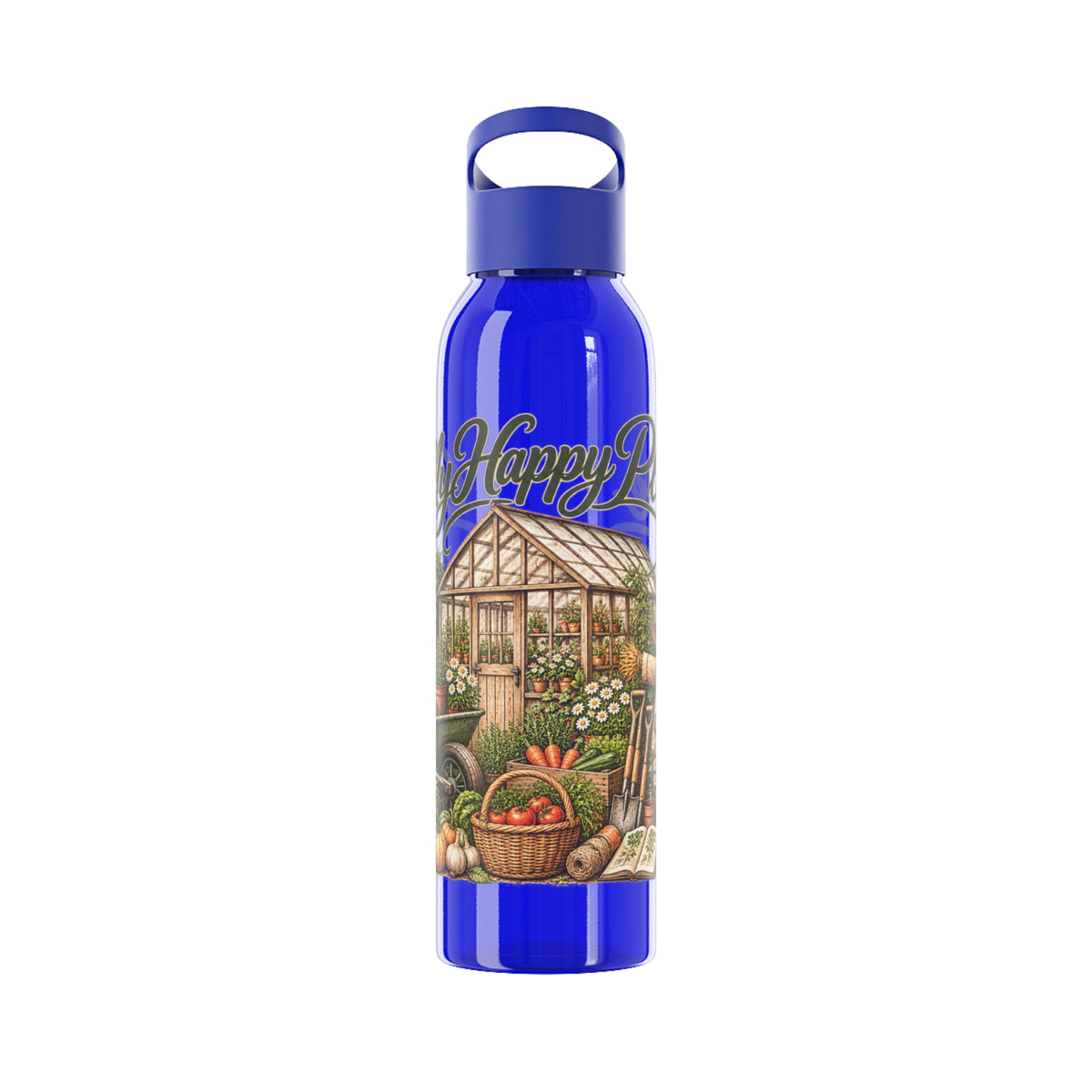My Happy Place Greenhouse Water Bottle