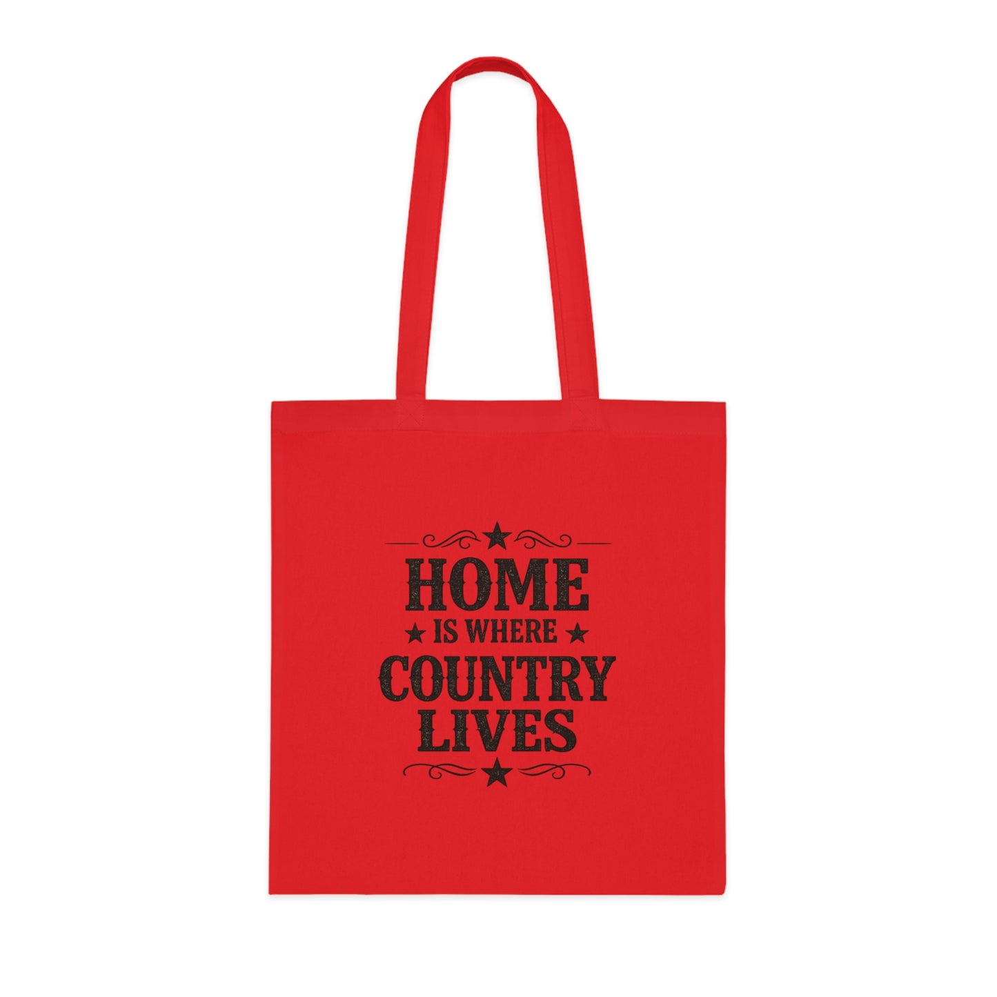 Home Is Where Country Lives Tote Bag – Country Shopper Bag