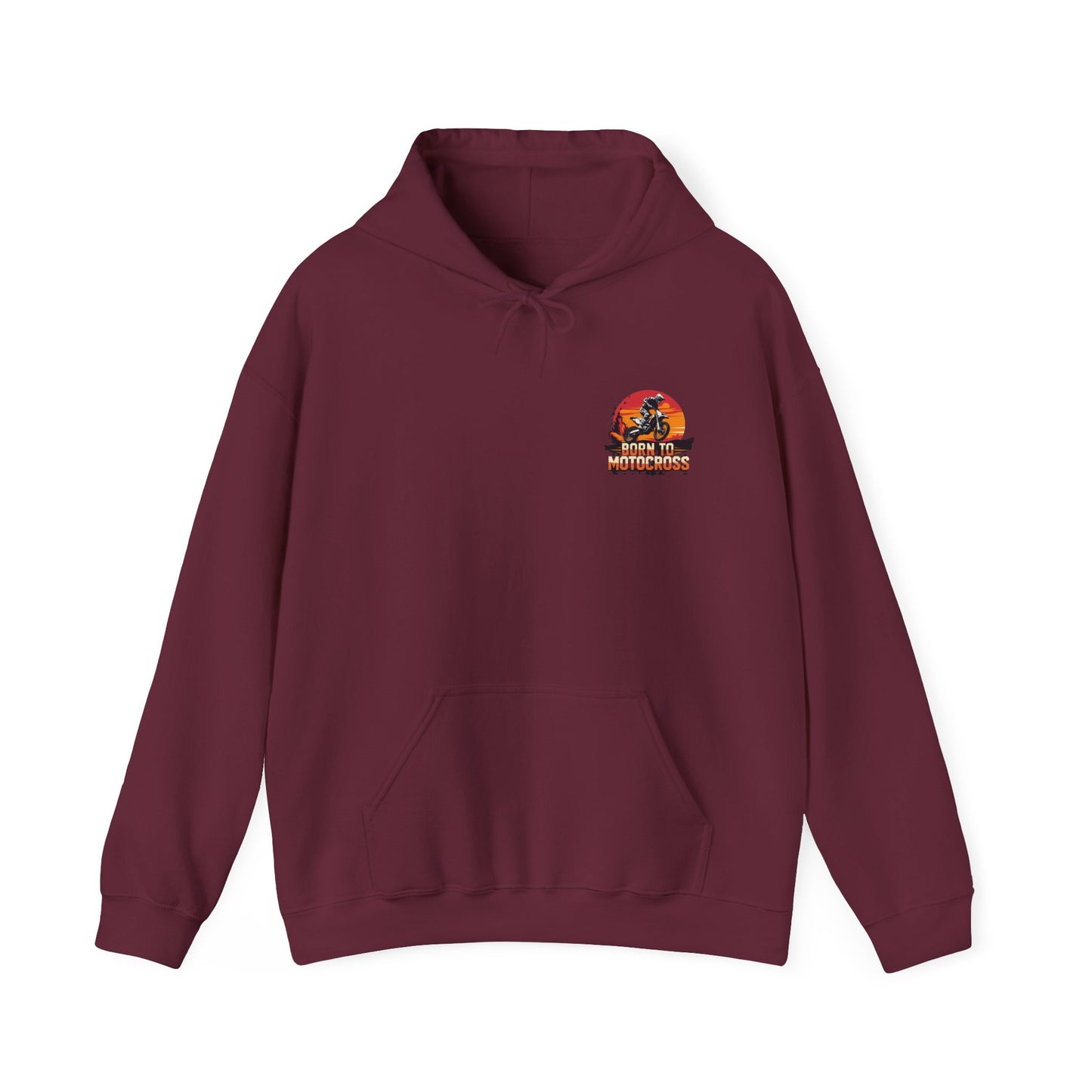 Born to Motocross Sunset Hoodie