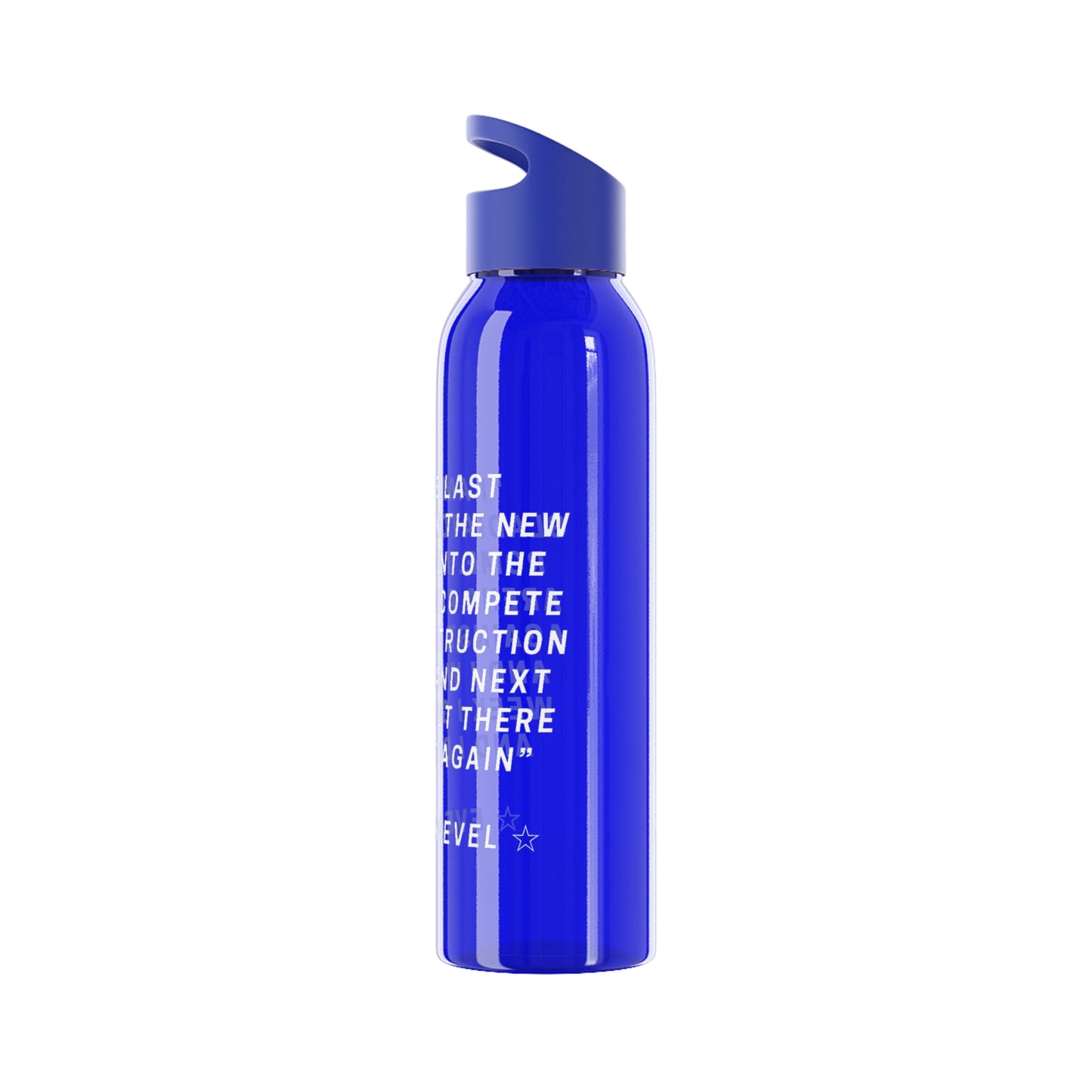 Evel Kneivel Legends Quote Water Bottle
