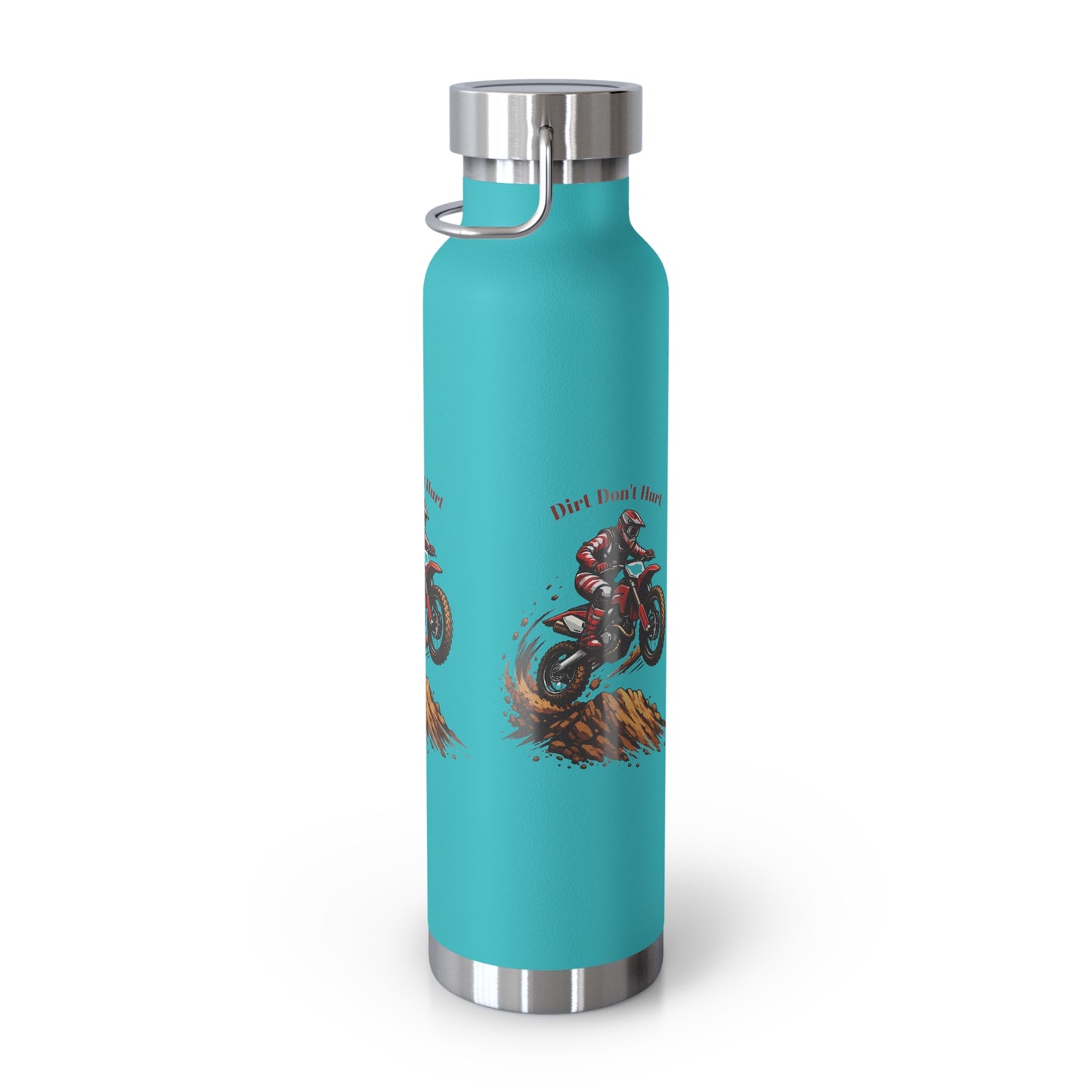Dirt Don’t Hurt Moto Water Bottle — 22oz Insulated Stainless Steel