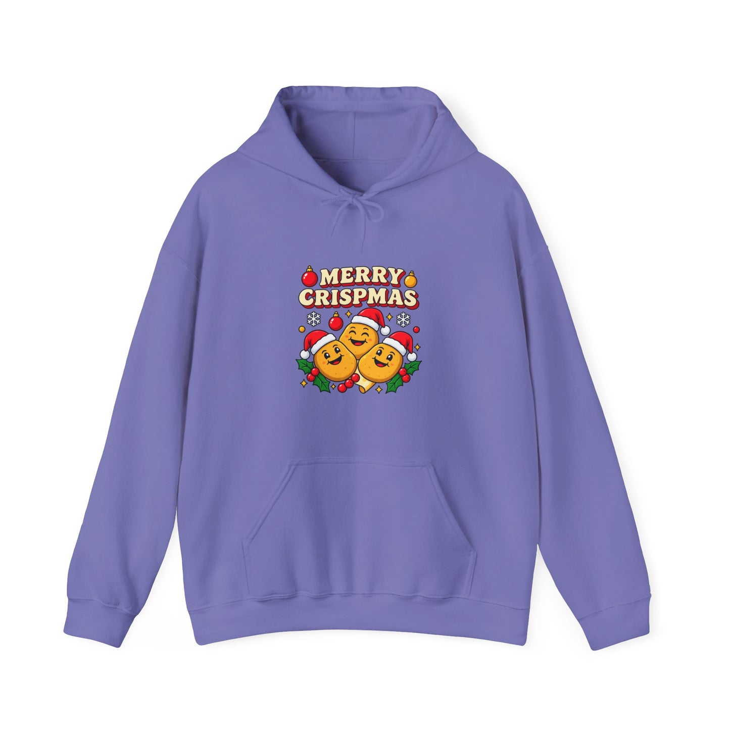 Merry Crispmas Christmas Hoodie – Cosy Unisex Festive Hoodie