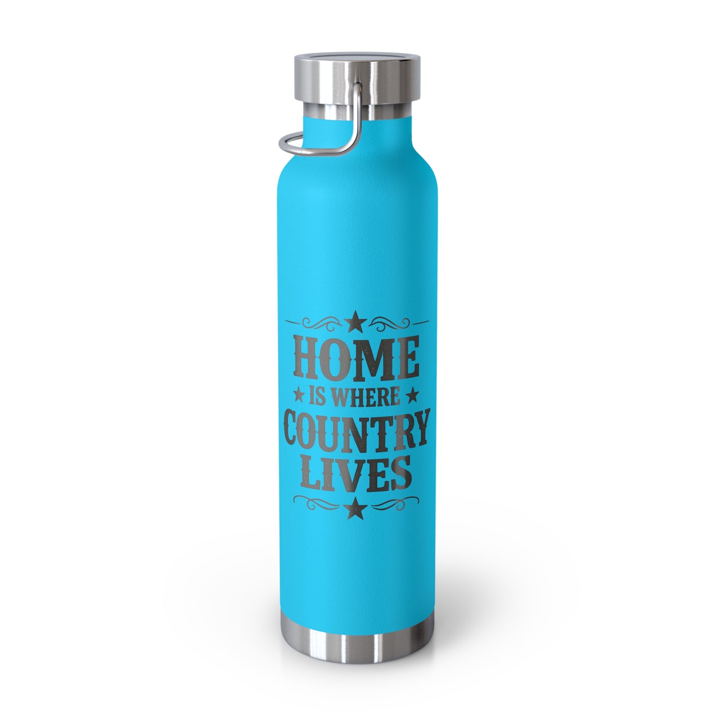 Home Is Where Country Lives Insulated Flask – 22oz Country Water Bottle