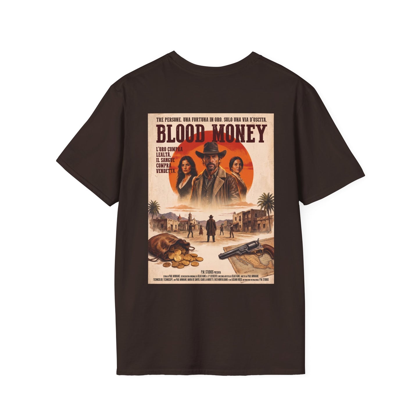 PM Pictures Blood Money T-Shirt – Italian Collector's Edition