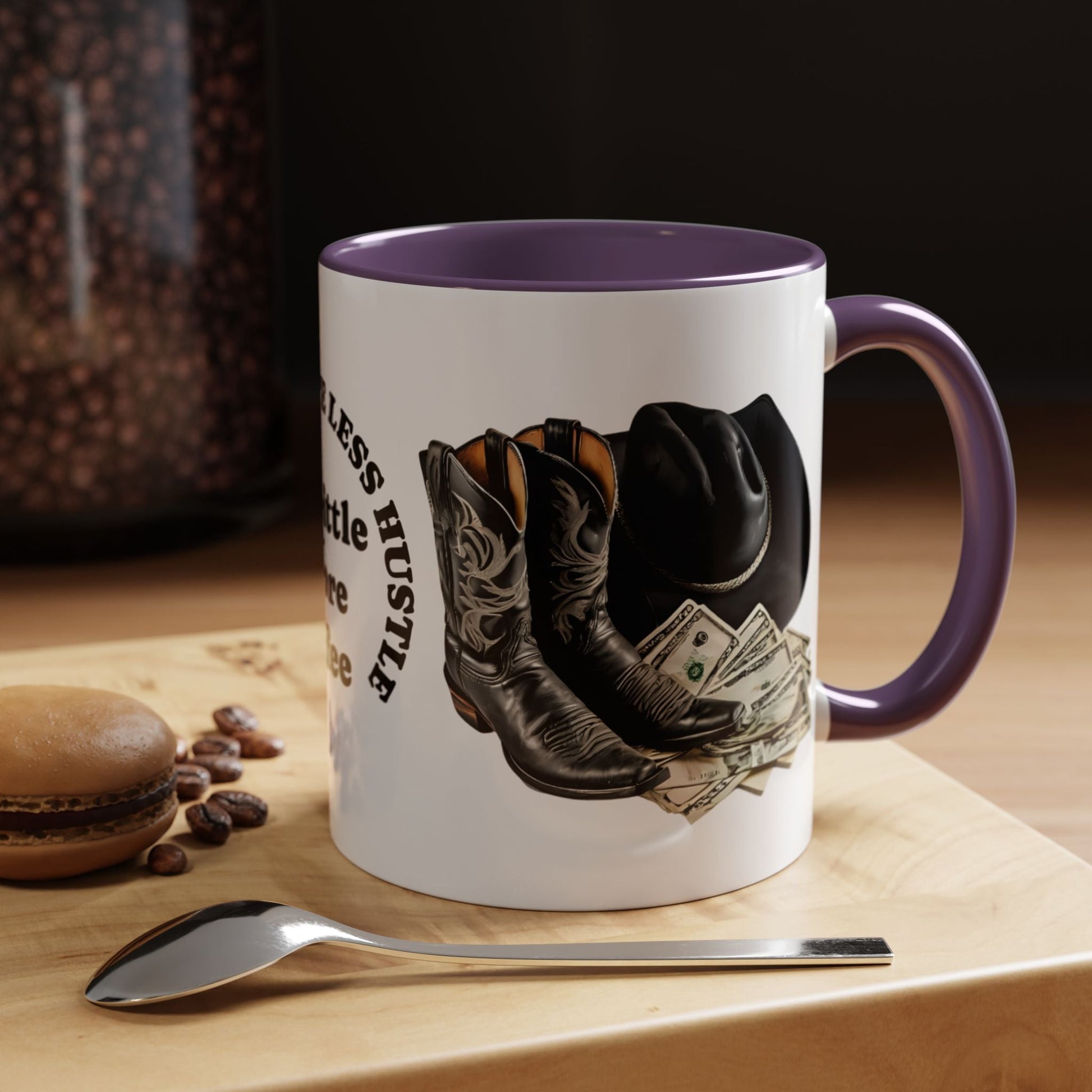 Accent Coffee Mug - Great for Coffee Lovers, Cowboys, Great Gift, Unique Mug for Home or Office - SJM Print Store
