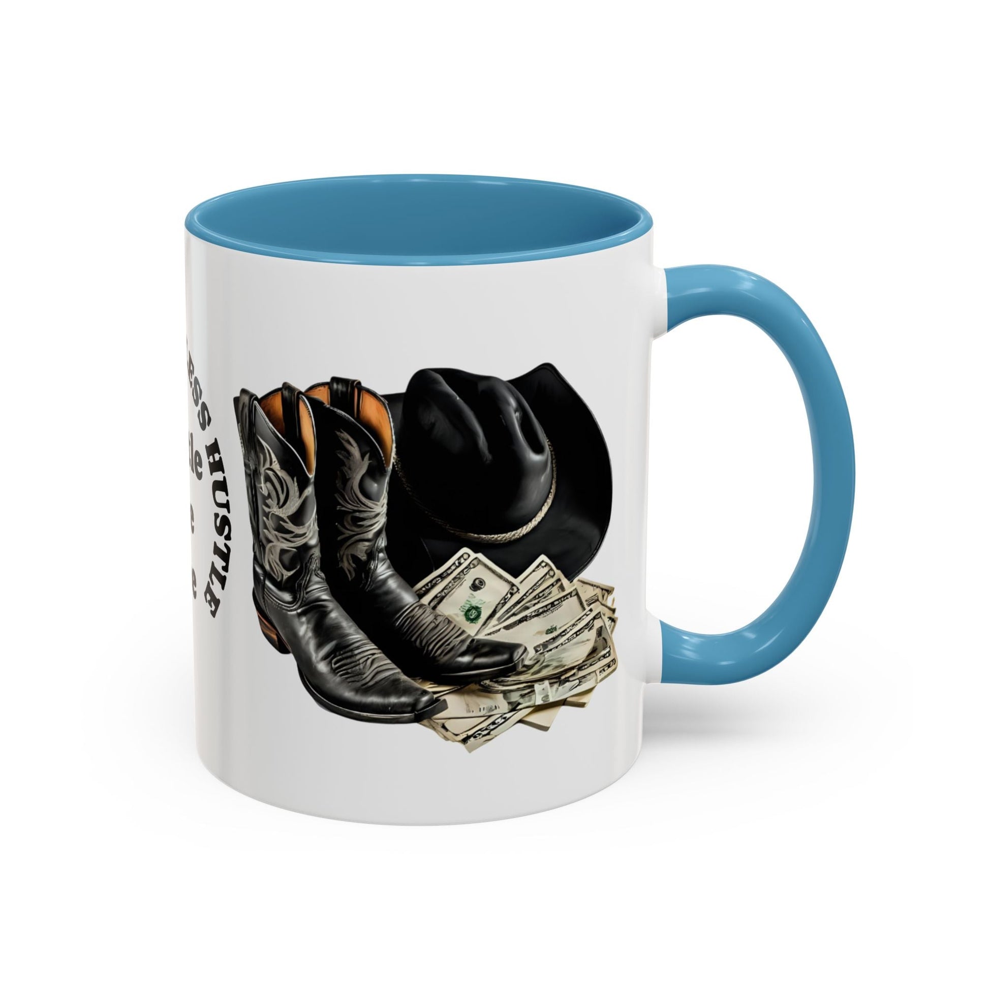 Accent Coffee Mug - Great for Coffee Lovers, Cowboys, Great Gift, Unique Mug for Home or Office - SJM Print Store