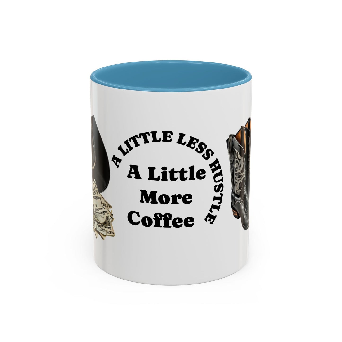 Accent Coffee Mug - Great for Coffee Lovers, Cowboys, Great Gift, Unique Mug for Home or Office - SJM Print Store