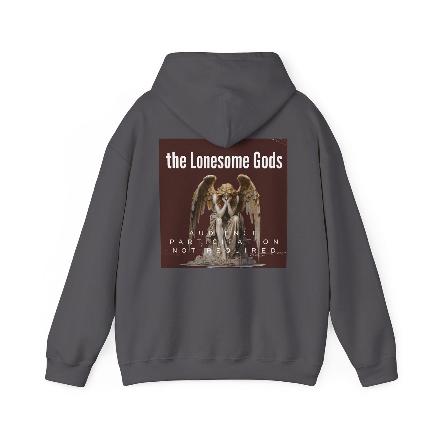 Audience Participation Not Required Hoodie The Lonesome Gods - SJM Print Store