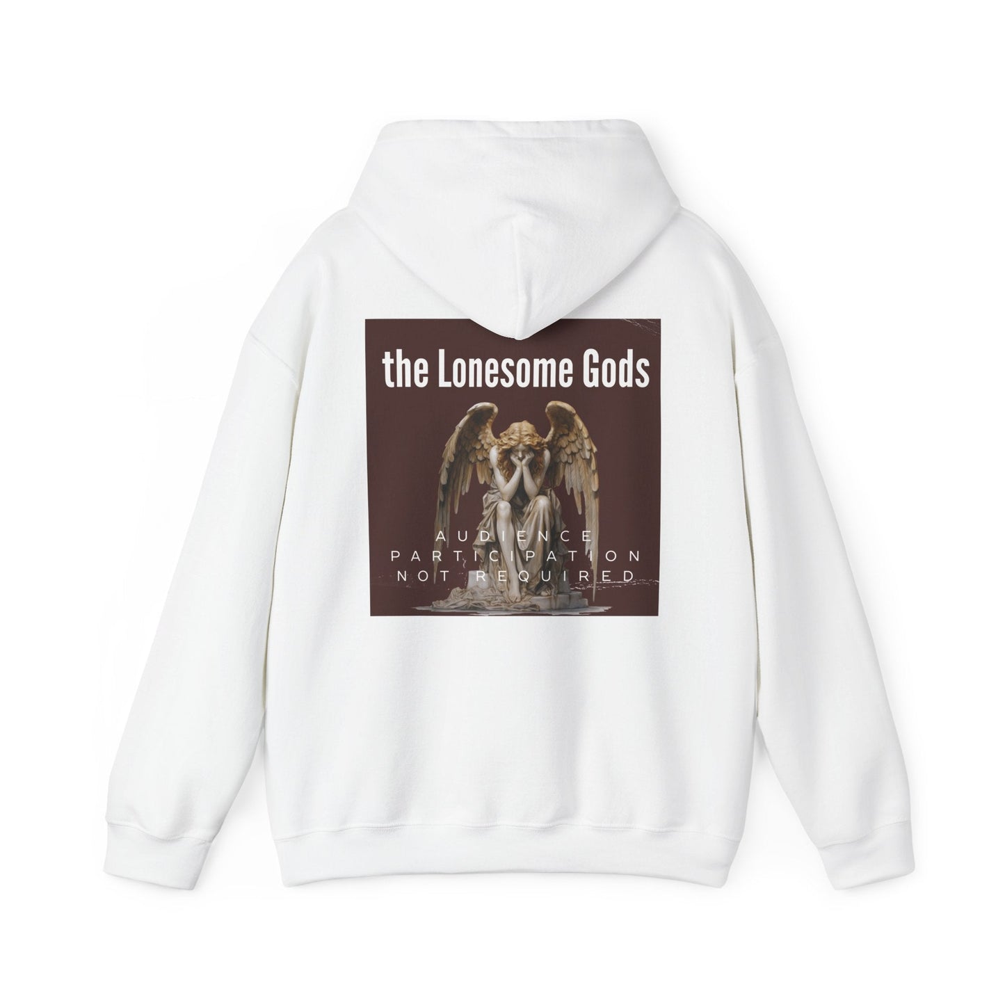 Audience Participation Not Required Hoodie The Lonesome Gods - SJM Print Store