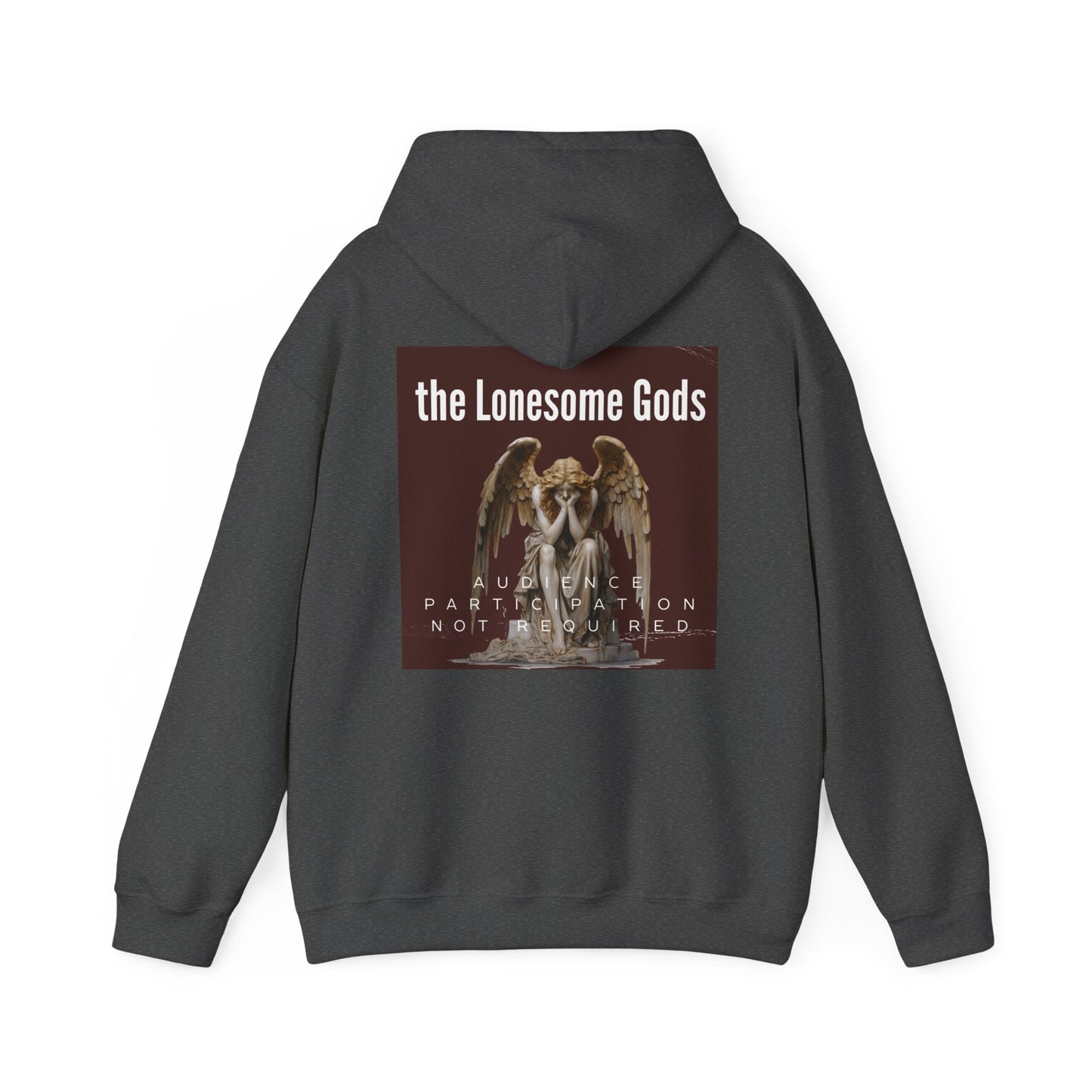 Audience Participation Not Required Hoodie The Lonesome Gods - SJM Print Store