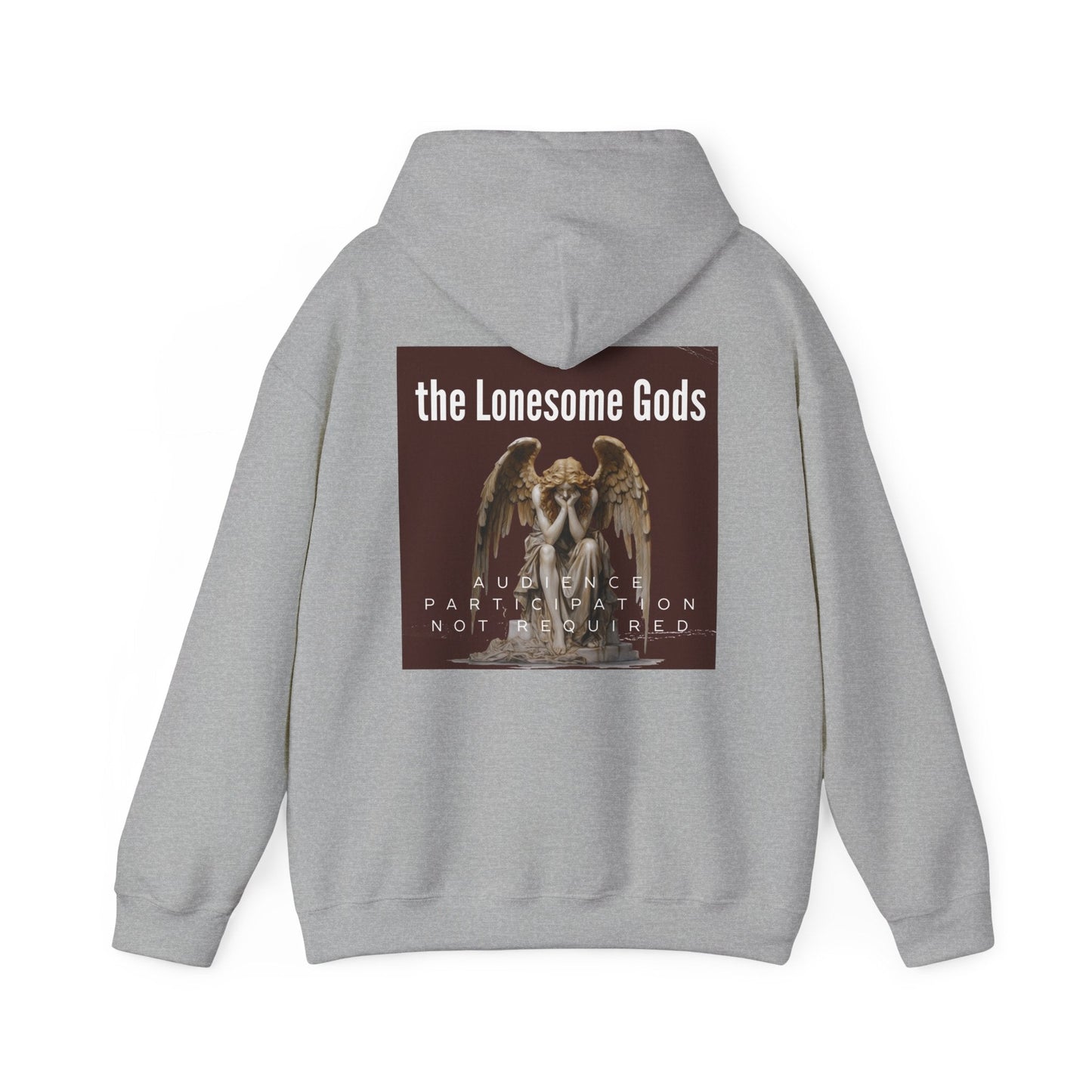 Audience Participation Not Required Hoodie The Lonesome Gods - SJM Print Store