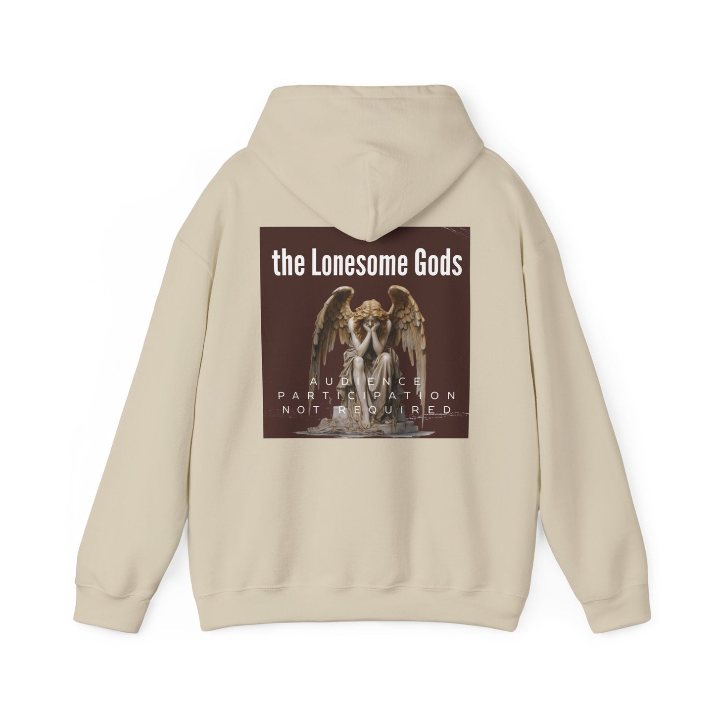 Audience Participation Not Required Hoodie The Lonesome Gods - SJM Print Store