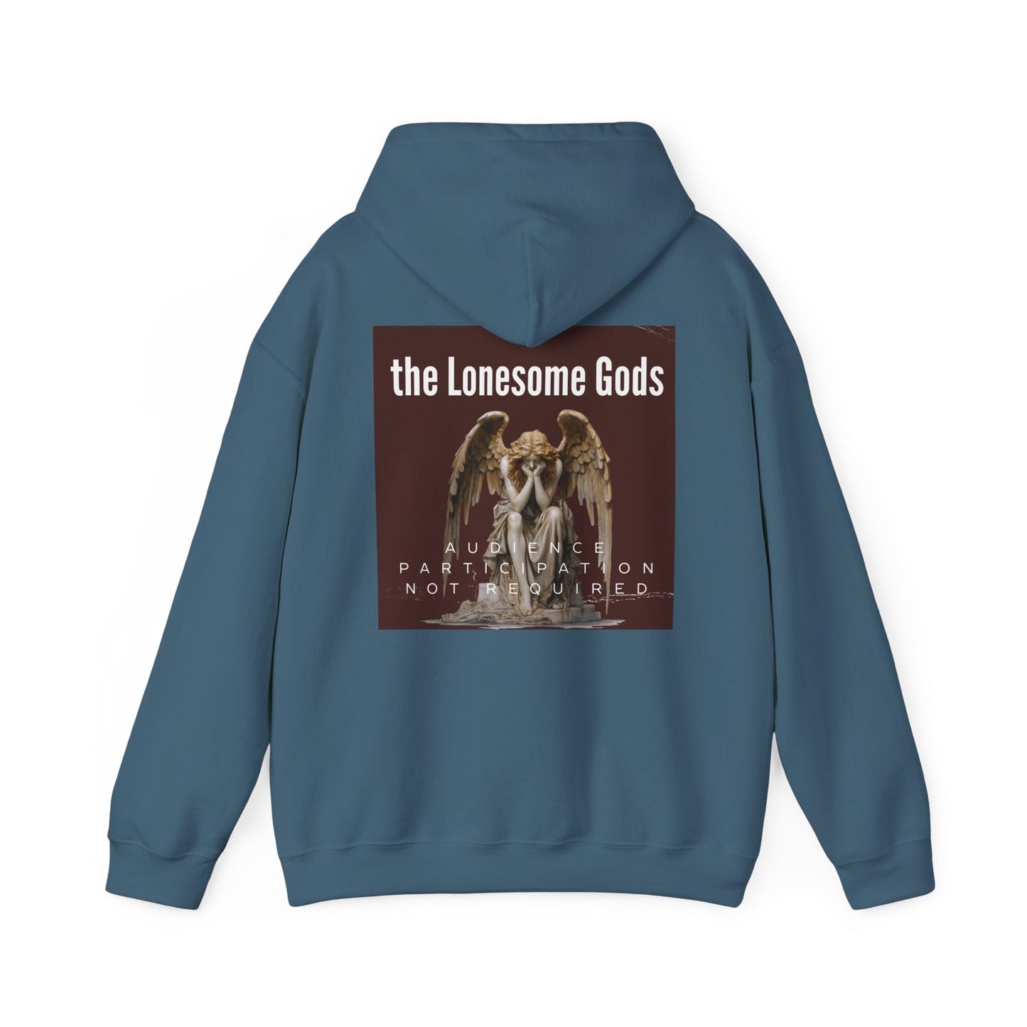 Audience Participation Not Required Hoodie The Lonesome Gods - SJM Print Store