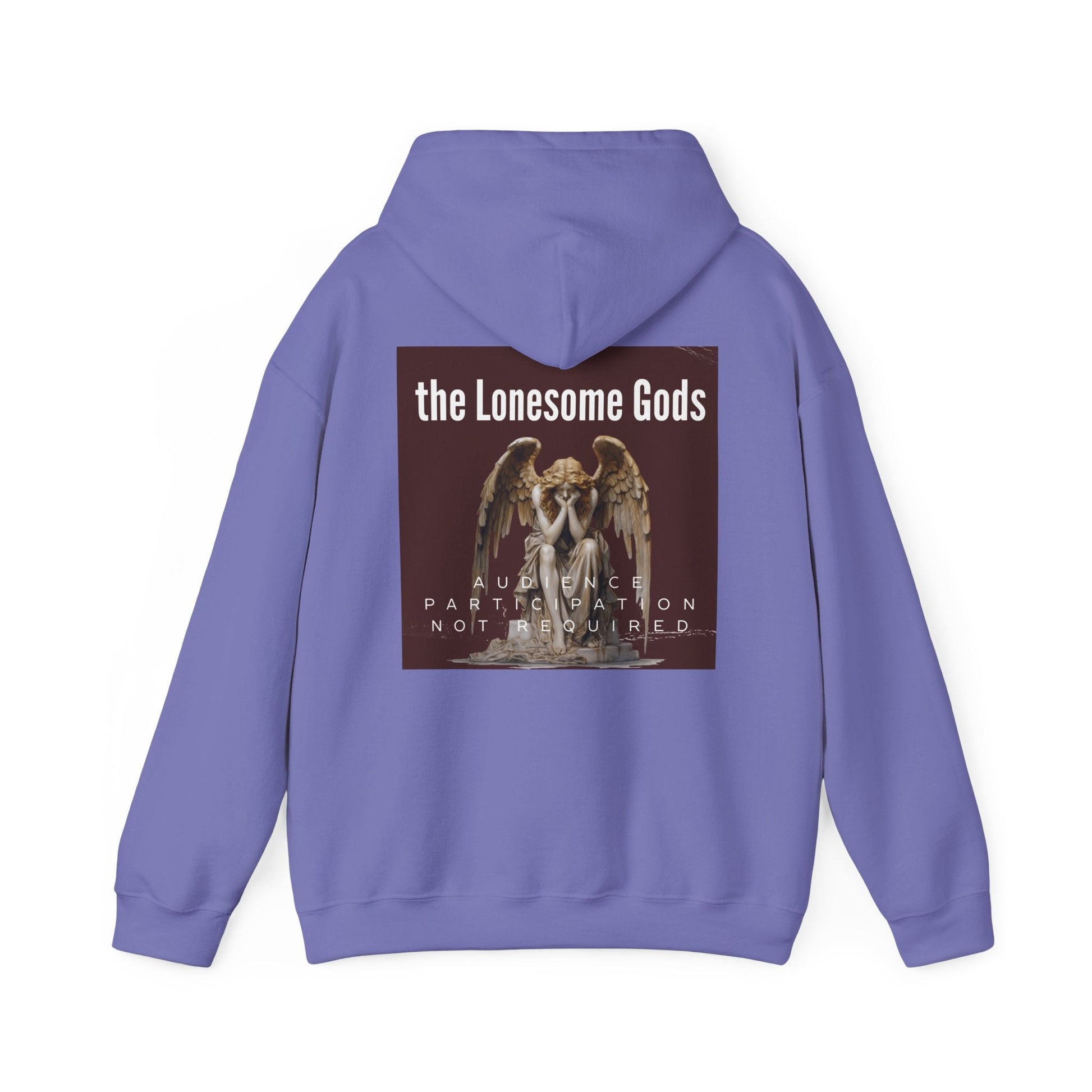 Audience Participation Not Required Hoodie The Lonesome Gods - SJM Print Store
