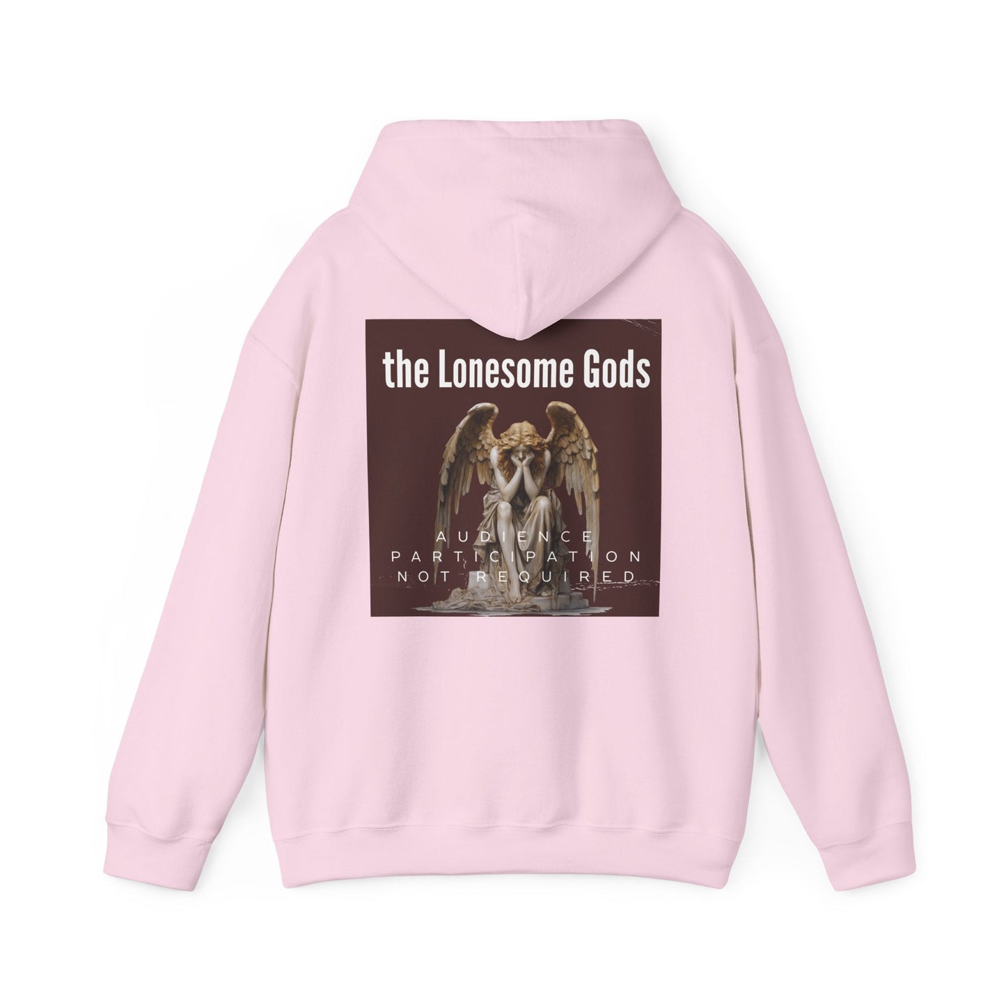Audience Participation Not Required Hoodie The Lonesome Gods - SJM Print Store