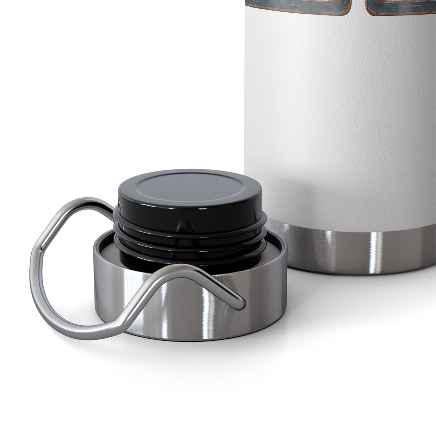 Bad Times Require Great Music Insulated Water Bottle | Stainless Steel Travel Flask | Vintage Music Lover Bottle | Double Wall Vacuum Flask - SJM Print Store