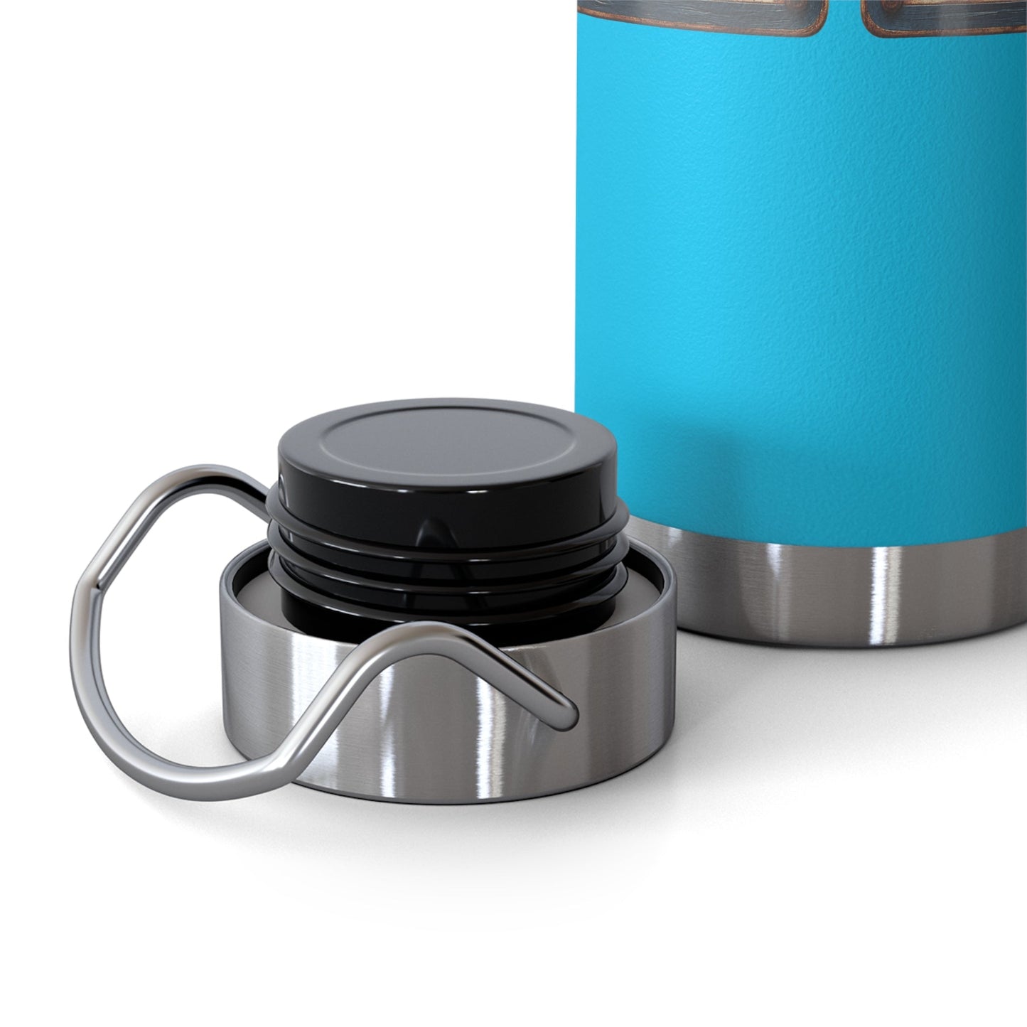 Bad Times Require Great Music Insulated Water Bottle | Stainless Steel Travel Flask | Vintage Music Lover Bottle | Double Wall Vacuum Flask - SJM Print Store