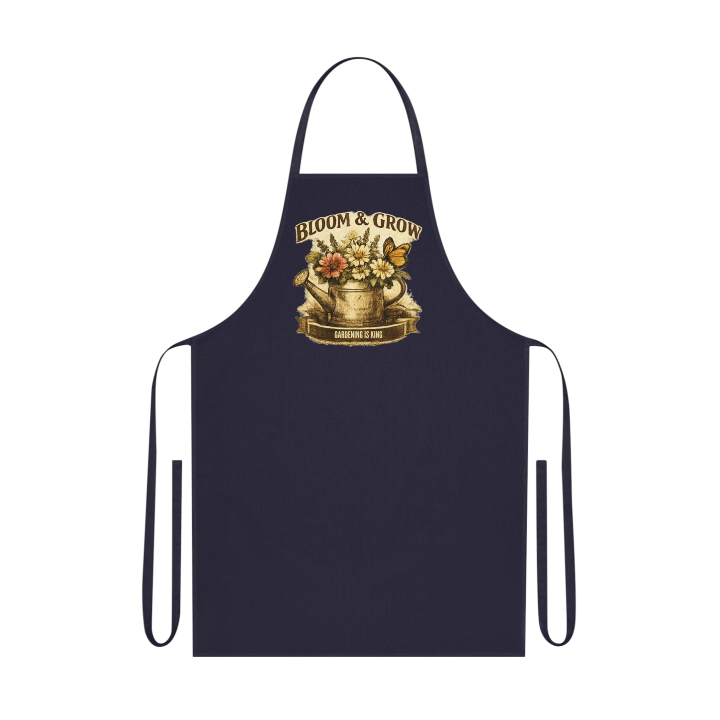 Bloom and Grow Cotton Gardening themed Apron - SJM Print Store