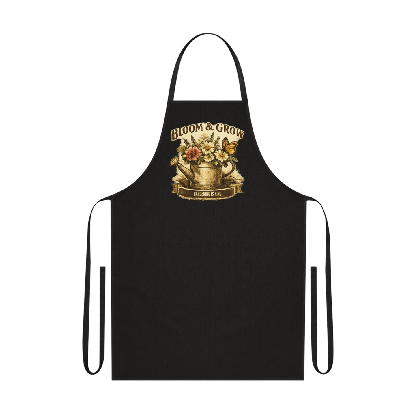 Bloom and Grow Cotton Gardening themed Apron - SJM Print Store