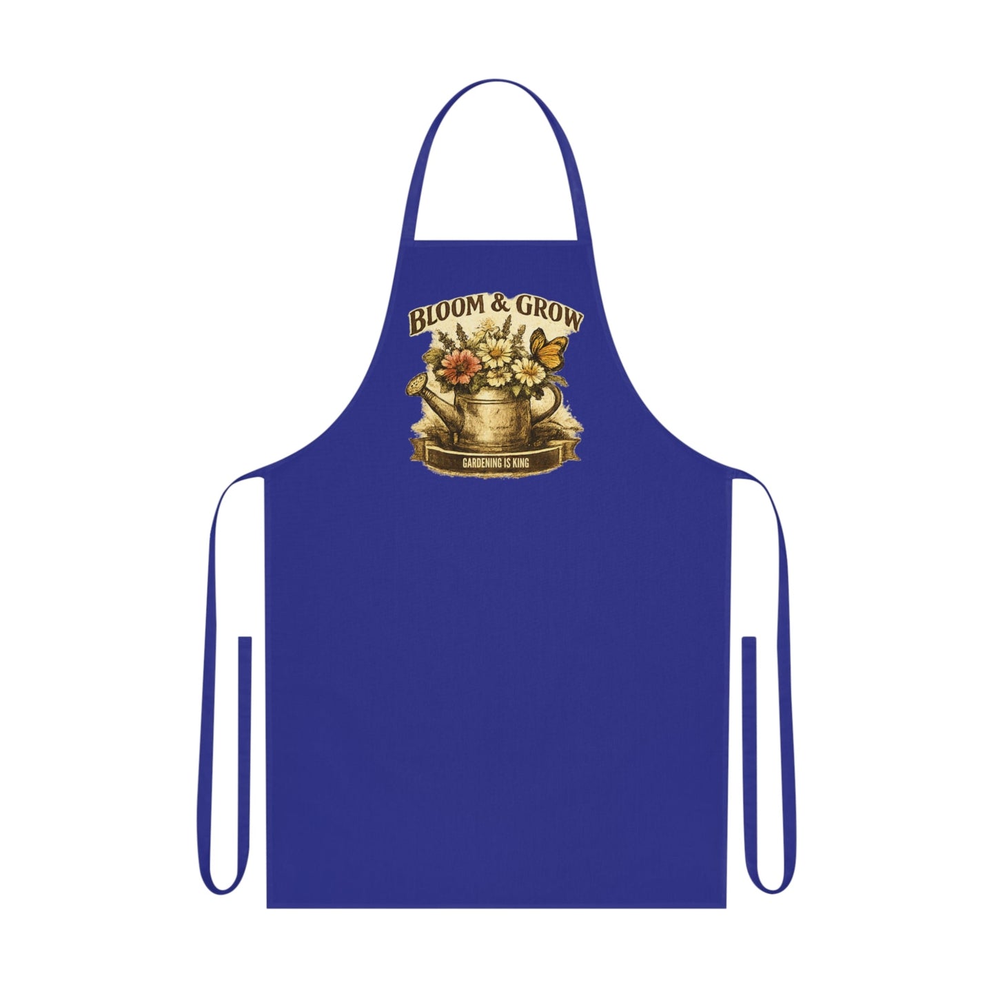 Bloom and Grow Cotton Gardening themed Apron - SJM Print Store