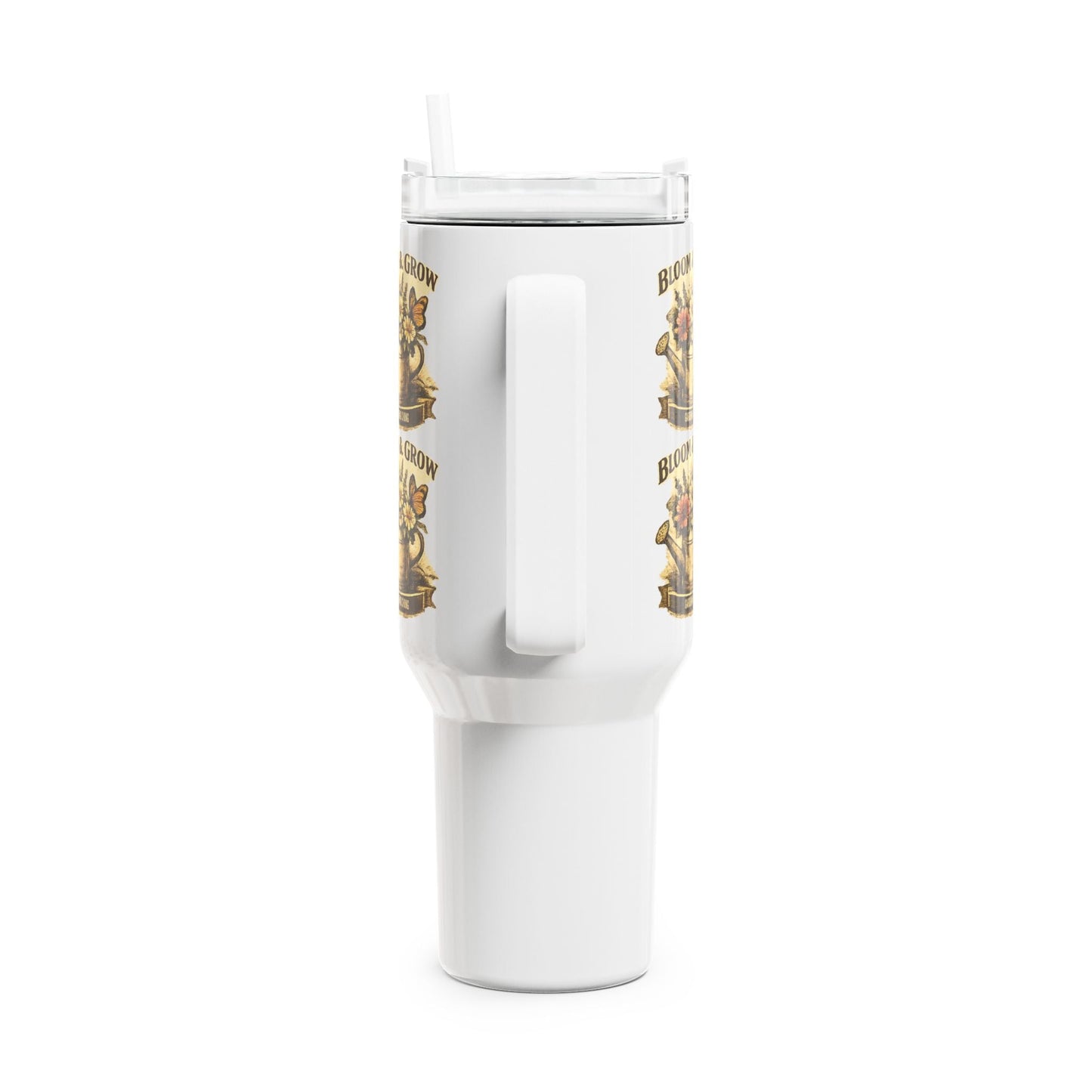 Bloom & Grow Gardening is King Insulated Mug - SJM Print Store