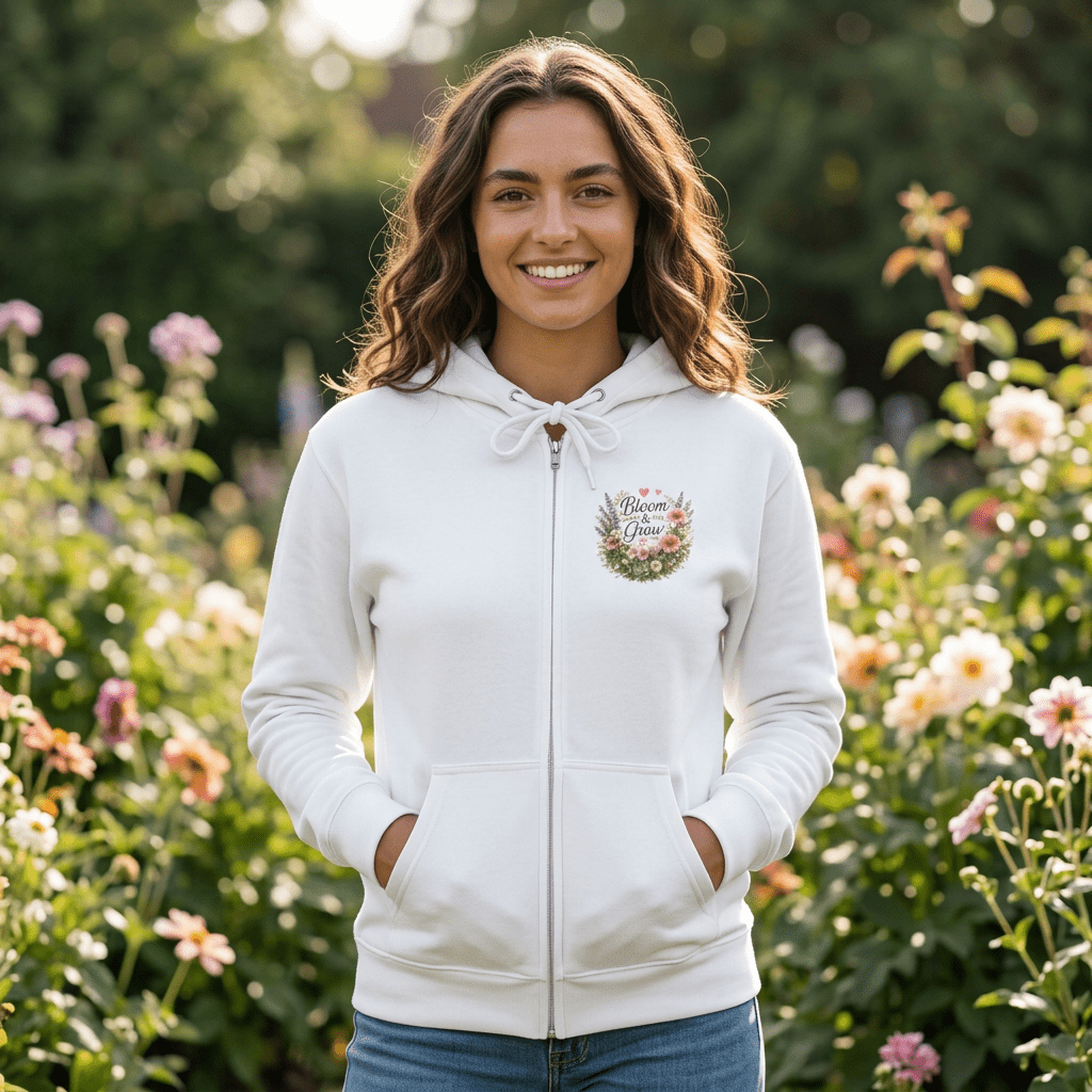 Bloom & Grow Hoodie - SJM Print Store