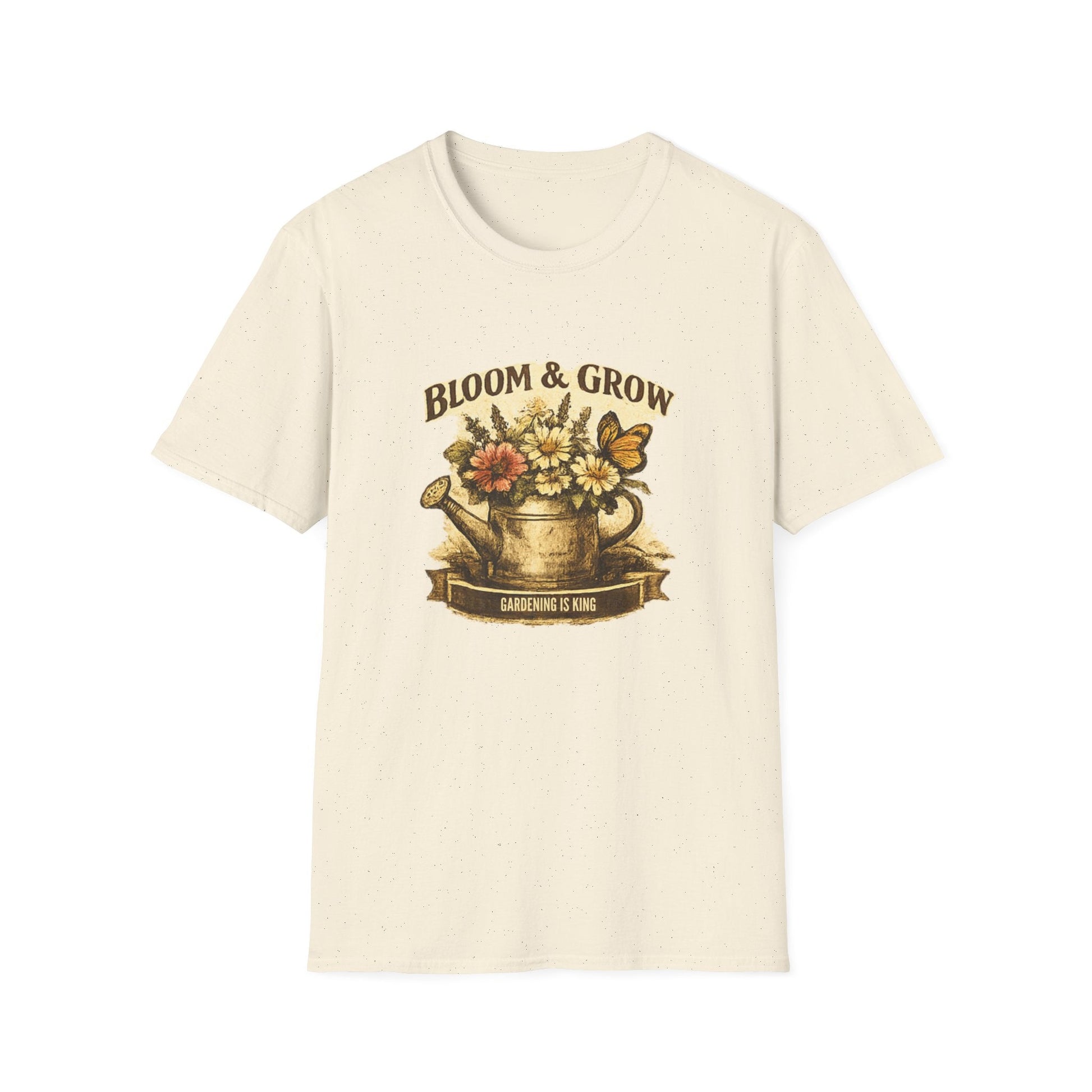 Bloom & Grow T-Shirt Gardening Enthusiasts Vintage Tee - SJM Print Store