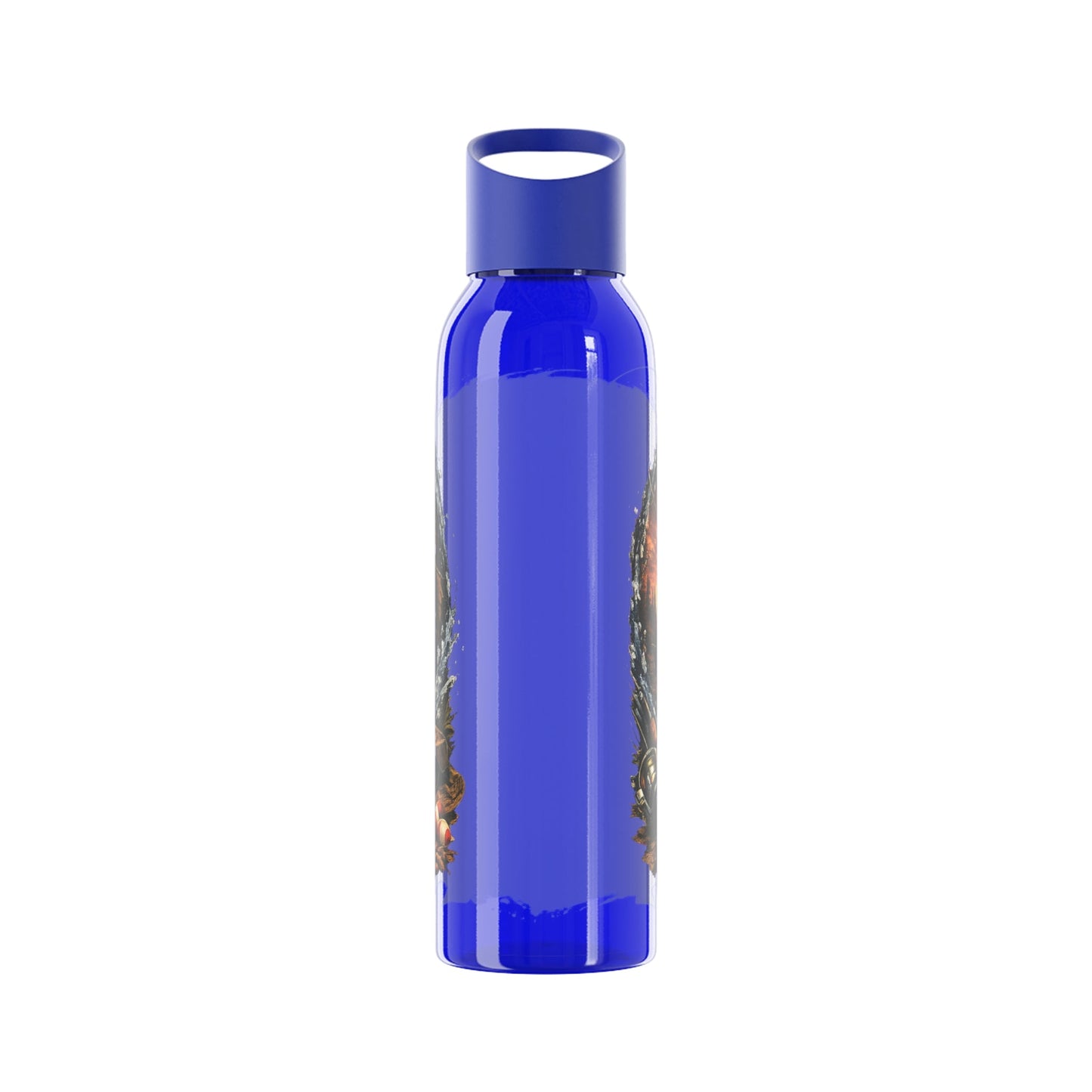 Born to Fish Forced to Work Water Bottle - SJM Print Store