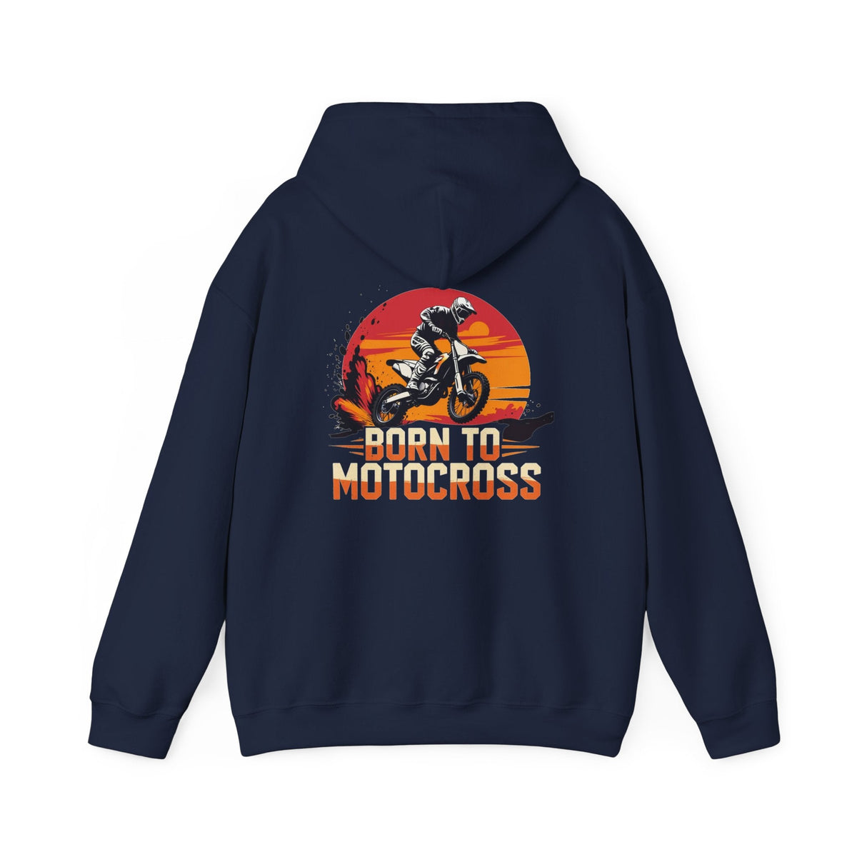Born to Motocross Sunset Hoodie - SJM Print Store