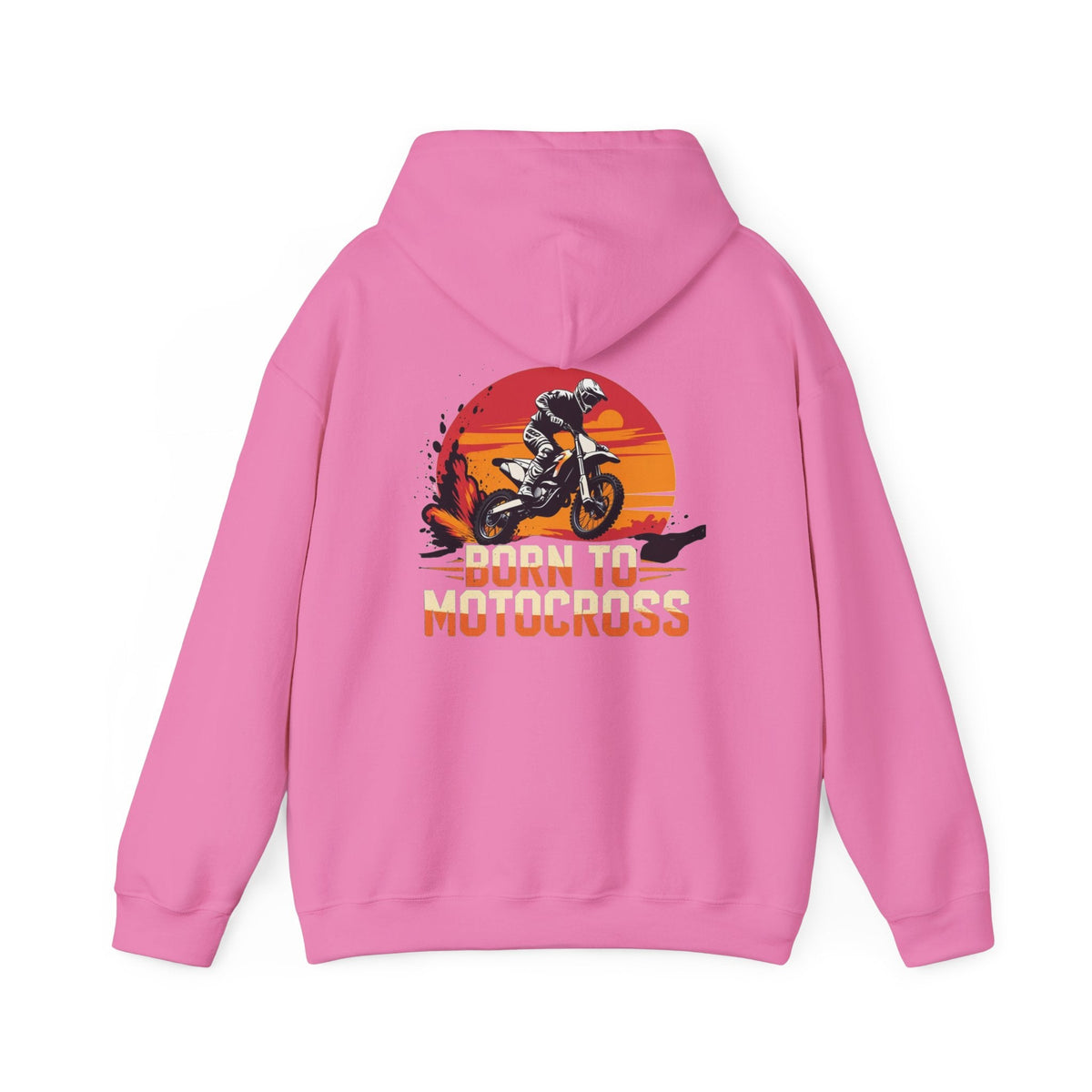 Born to Motocross Sunset Hoodie - SJM Print Store