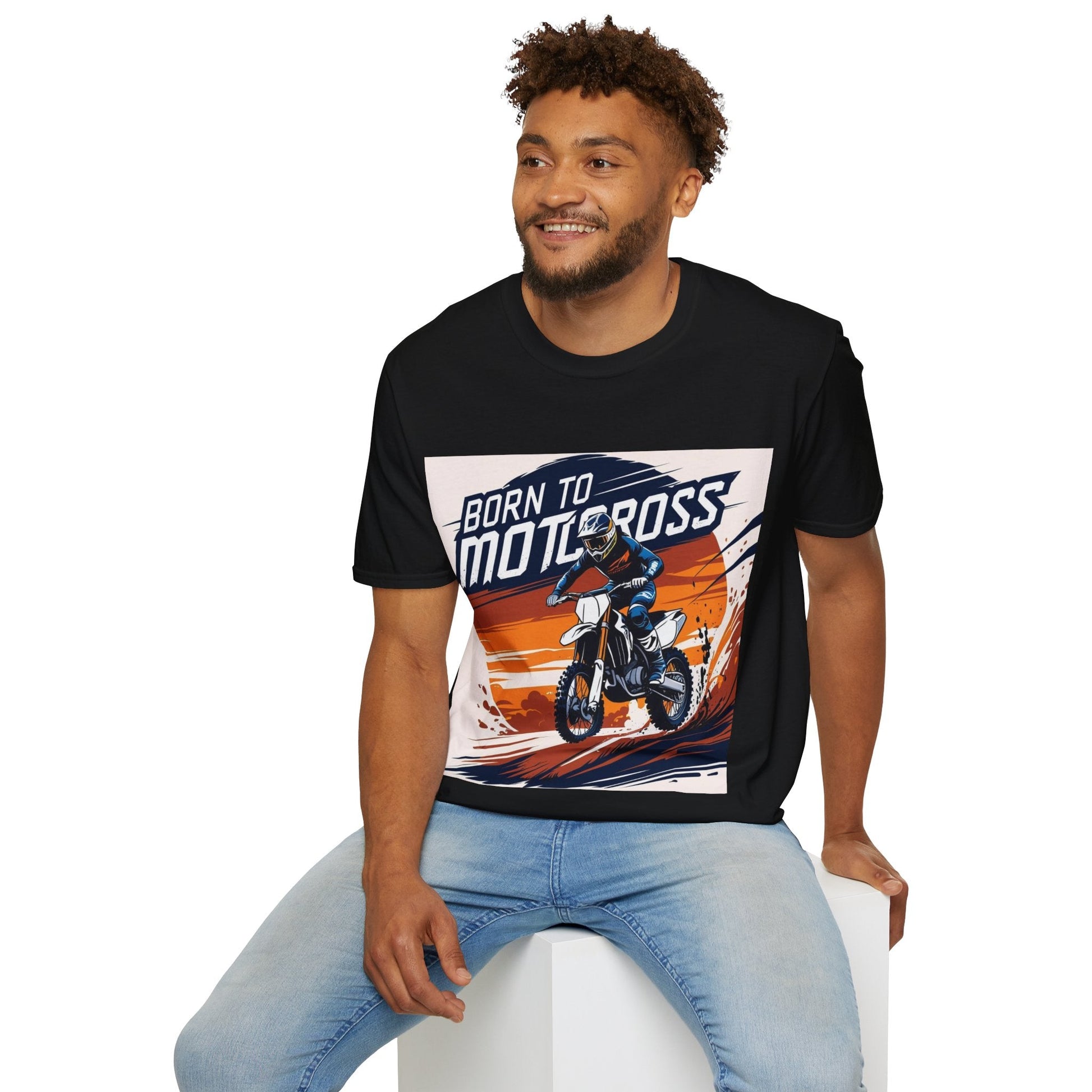 Born to Motocross Unisex Graphic Tee - SJM Print Store