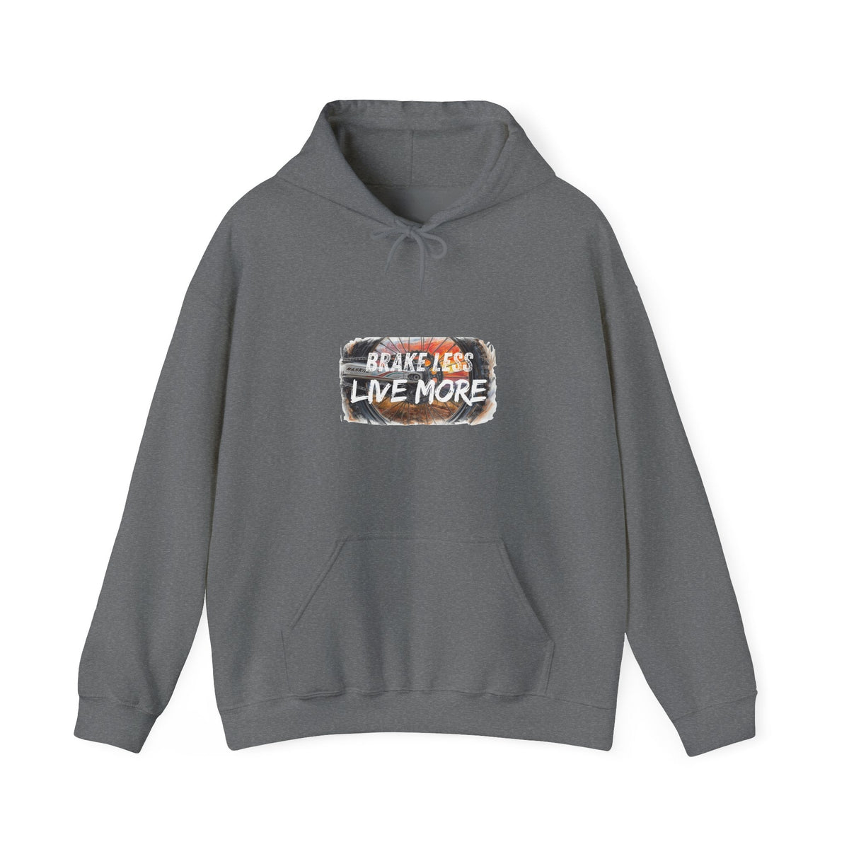 Brake Less Live More Hoodie — Motocross Graphic Pullover - SJM Print Store