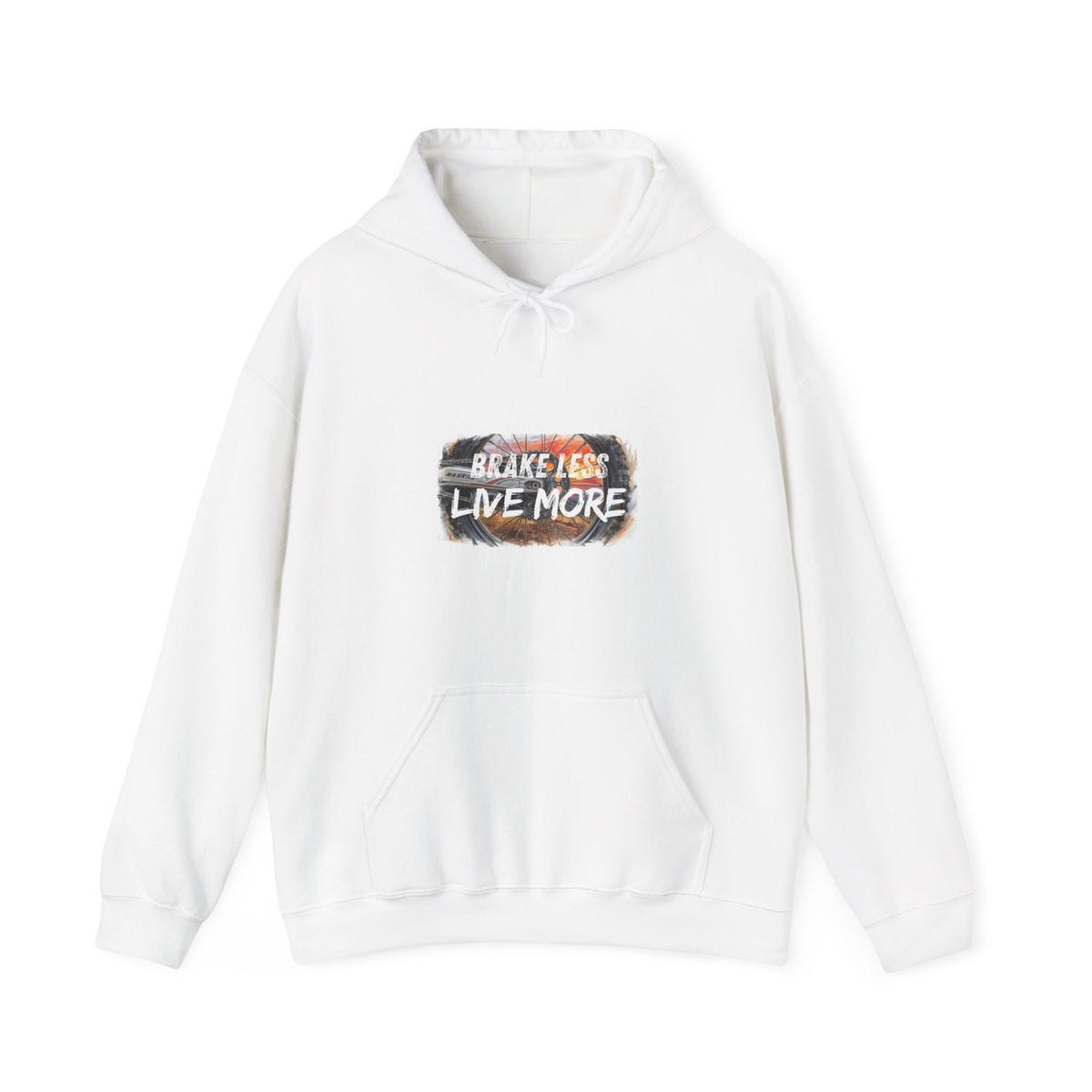Brake Less Live More Hoodie — Motocross Graphic Pullover - SJM Print Store