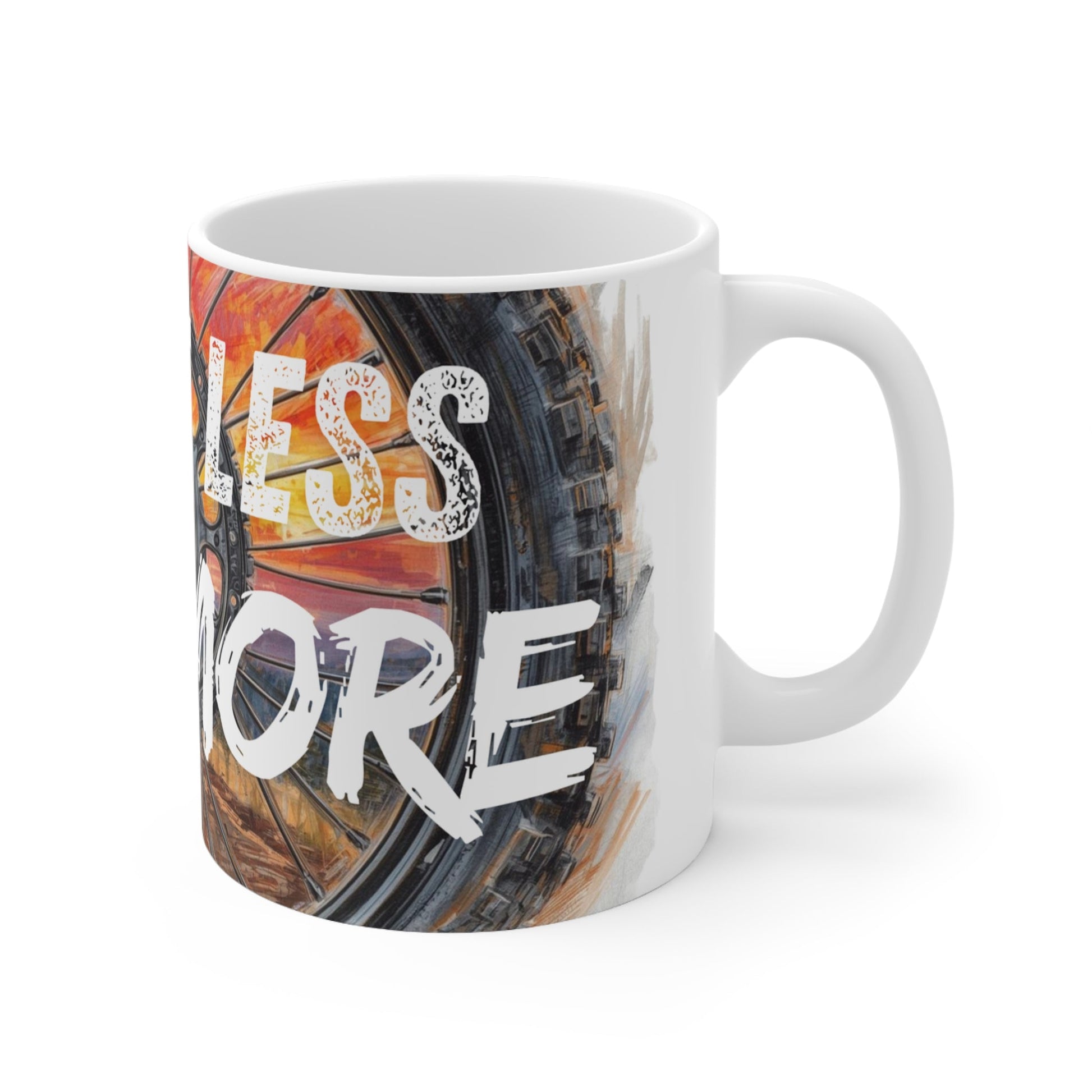 Brake Less Live More Motocross Ceramic Mug - SJM Print Store