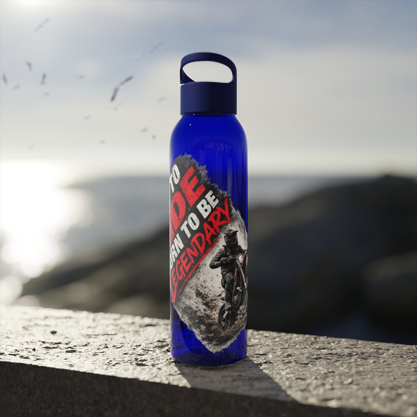 Built to Ride Moto Water Bottle - SJM Print Store