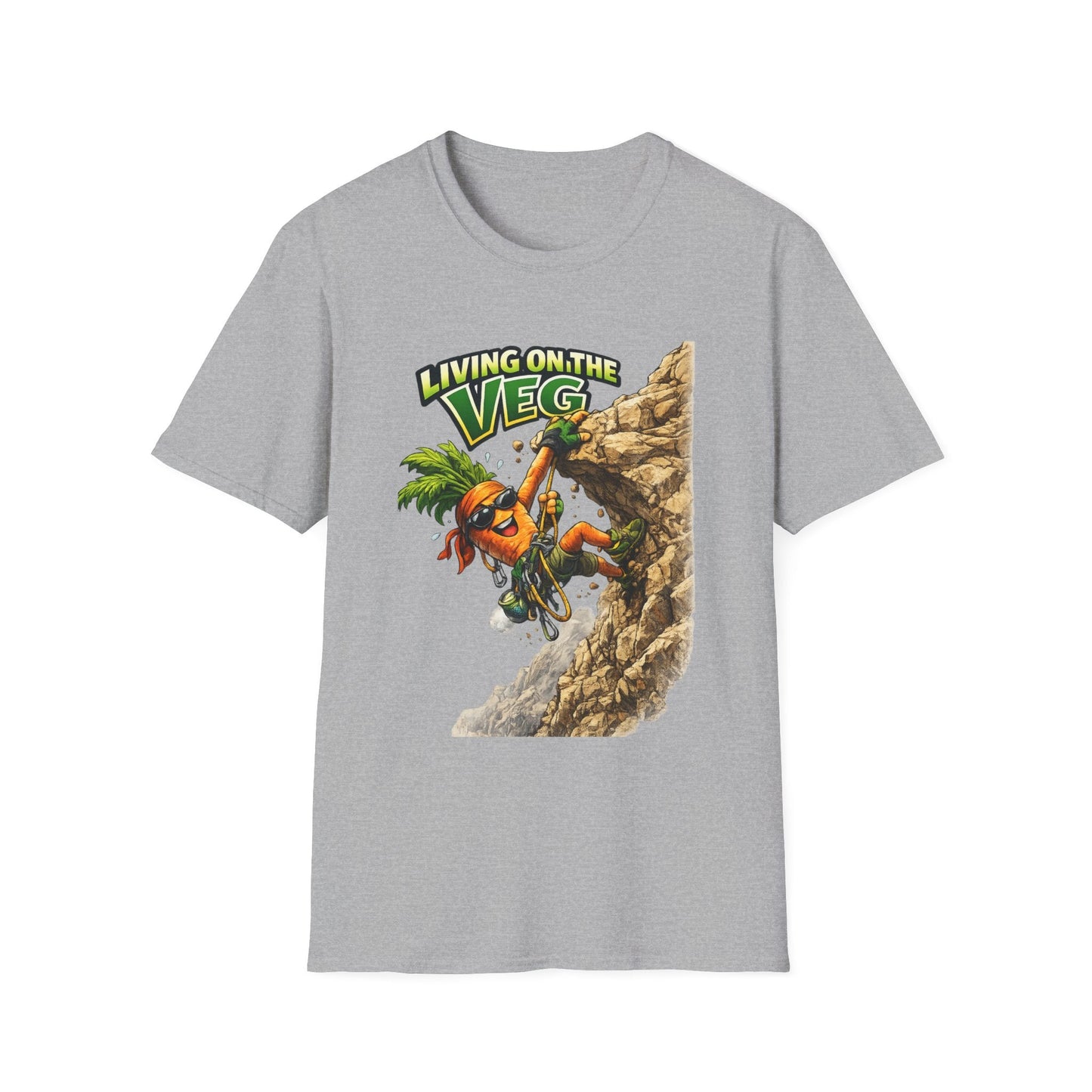 Carrot Living on the Veg T-Shirt - SJM Print Store