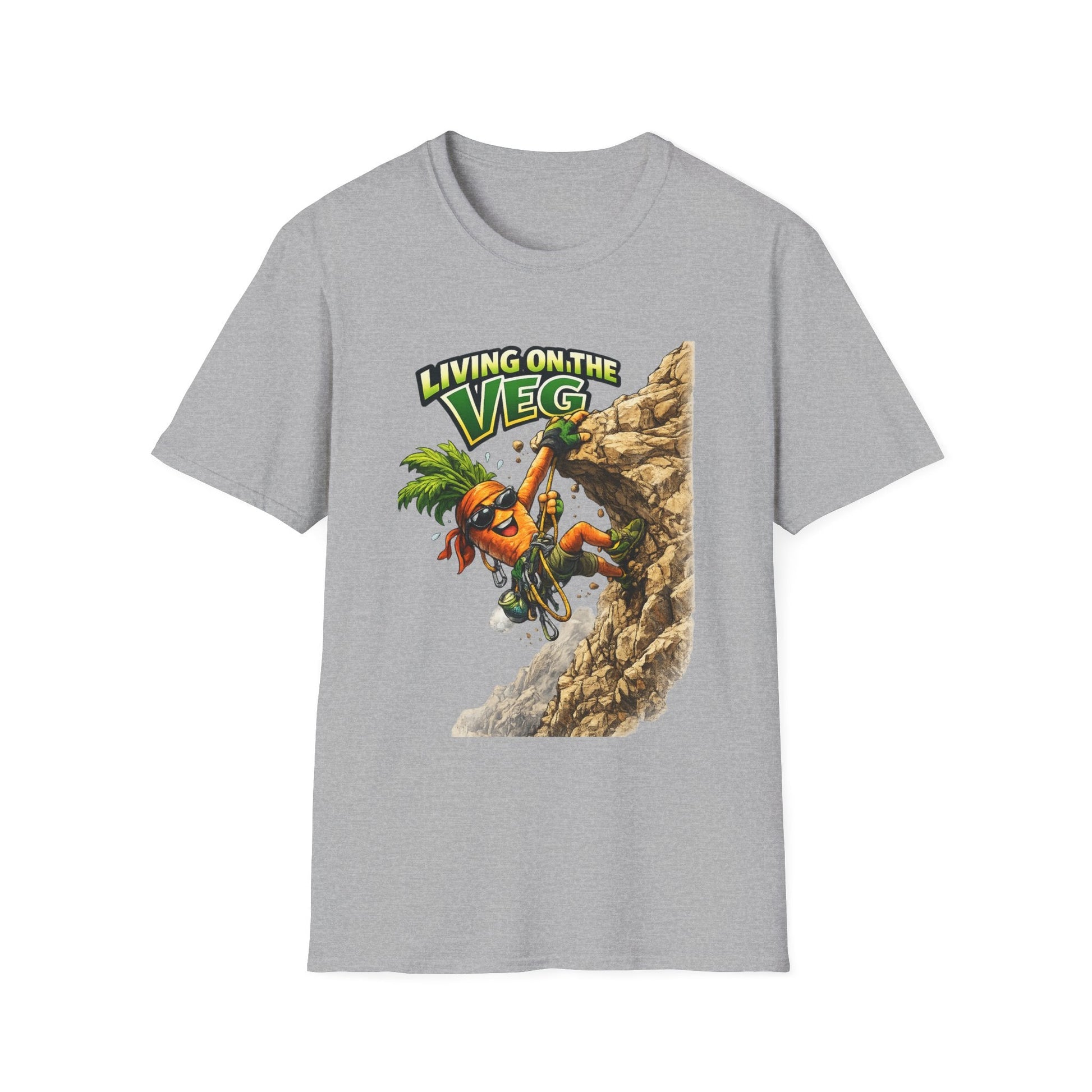 Carrot Living on the Veg T-Shirt - SJM Print Store