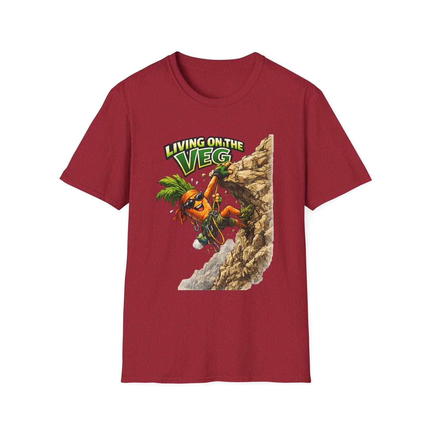 Carrot Living on the Veg T-Shirt - SJM Print Store