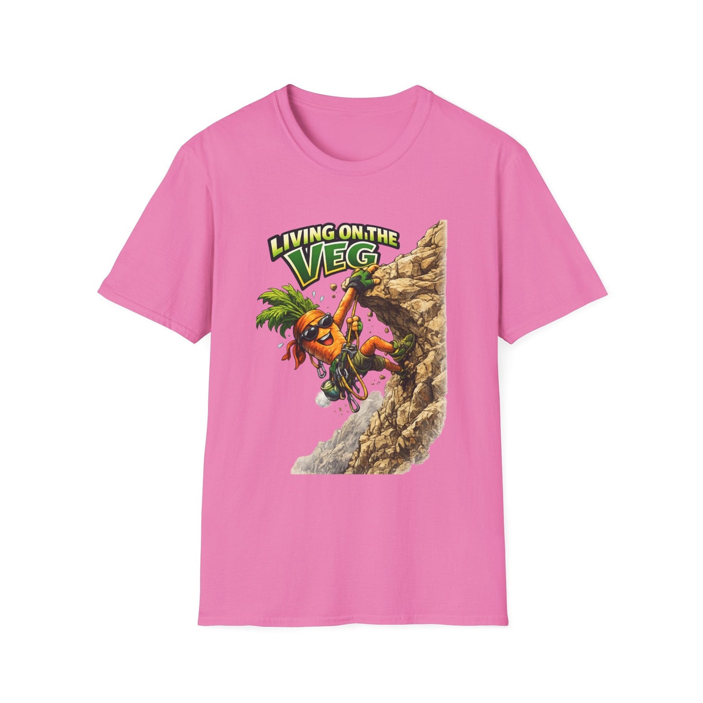Carrot Living on the Veg T-Shirt - SJM Print Store