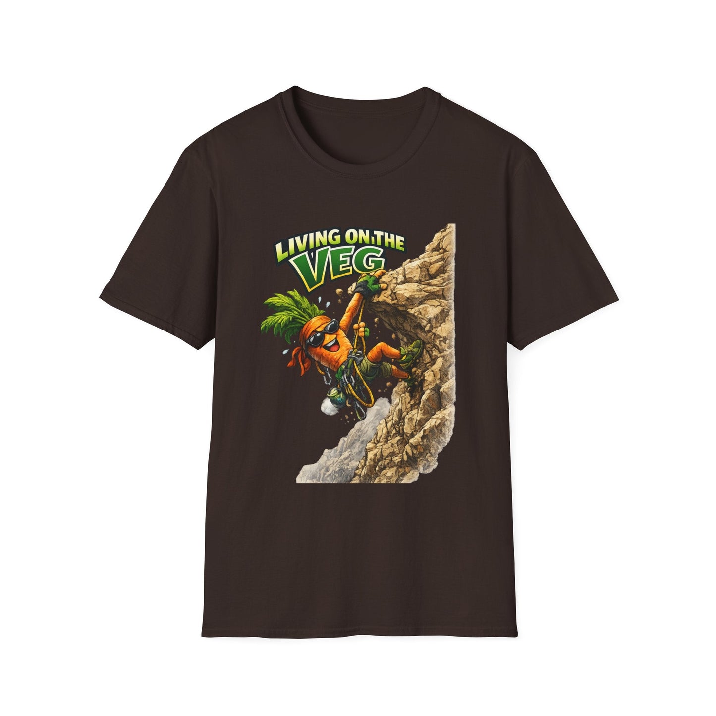 Carrot Living on the Veg T-Shirt - SJM Print Store