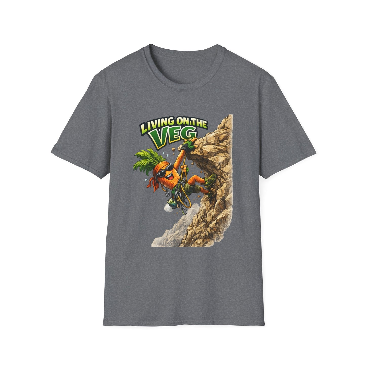 Carrot Living on the Veg T-Shirt - SJM Print Store