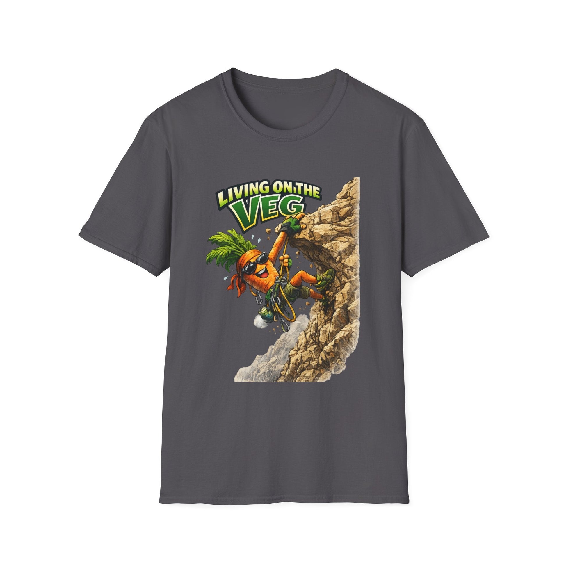 Carrot Living on the Veg T-Shirt - SJM Print Store