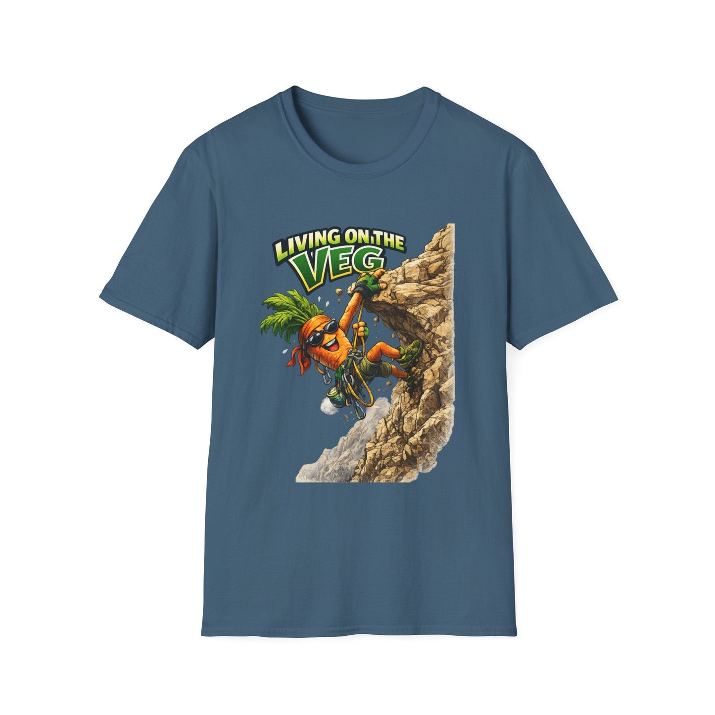 Carrot Living on the Veg T-Shirt - SJM Print Store