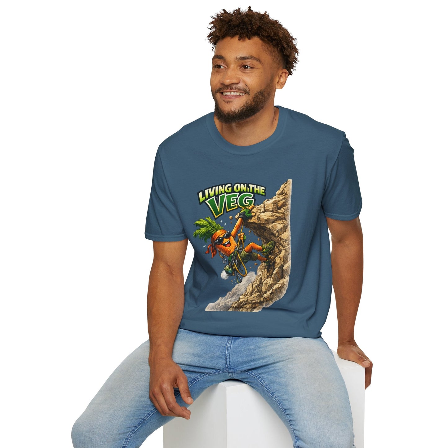 Carrot Living on the Veg T-Shirt - SJM Print Store