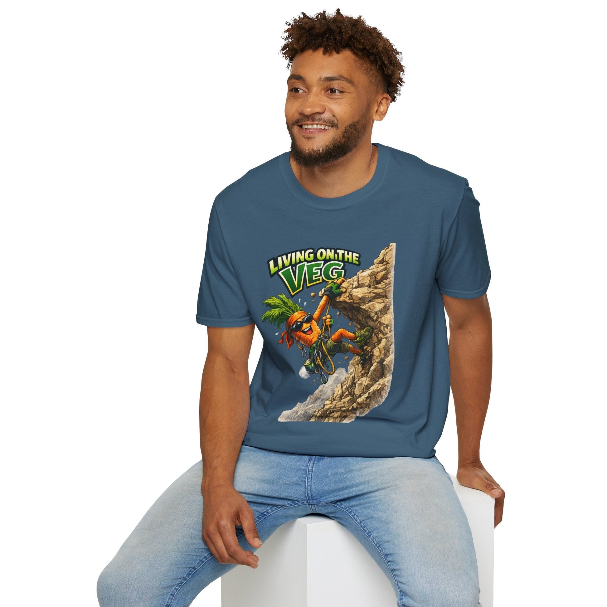 Carrot Living on the Veg T-Shirt - SJM Print Store